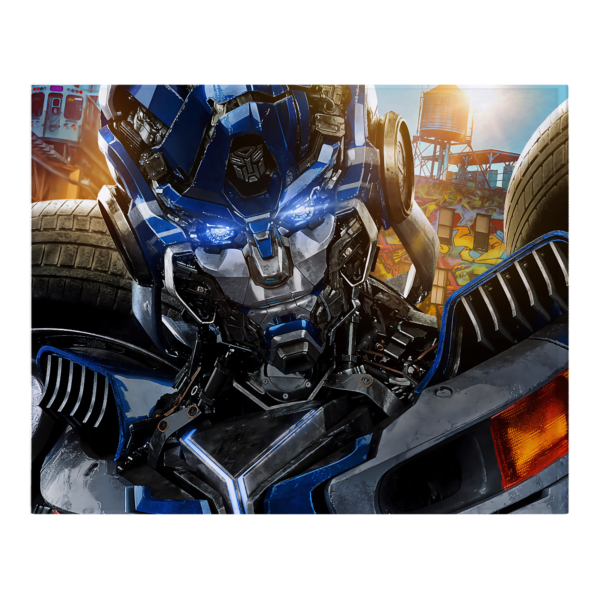 （画像用） Transformers トランスフォーマー フランネルブランケット・多サイズ対応（横型）