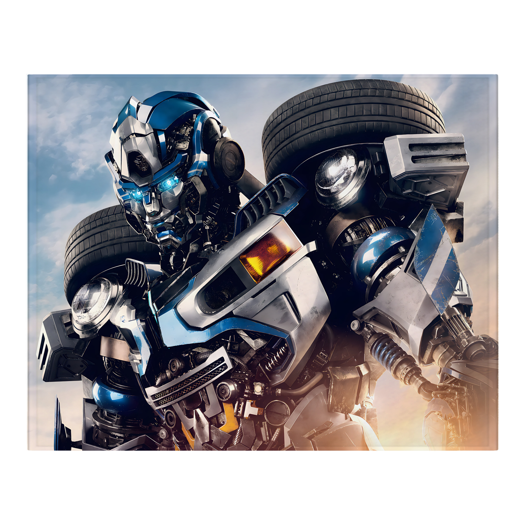 （画像用） Transformers トランスフォーマー フランネルブランケット・多サイズ対応（横型）