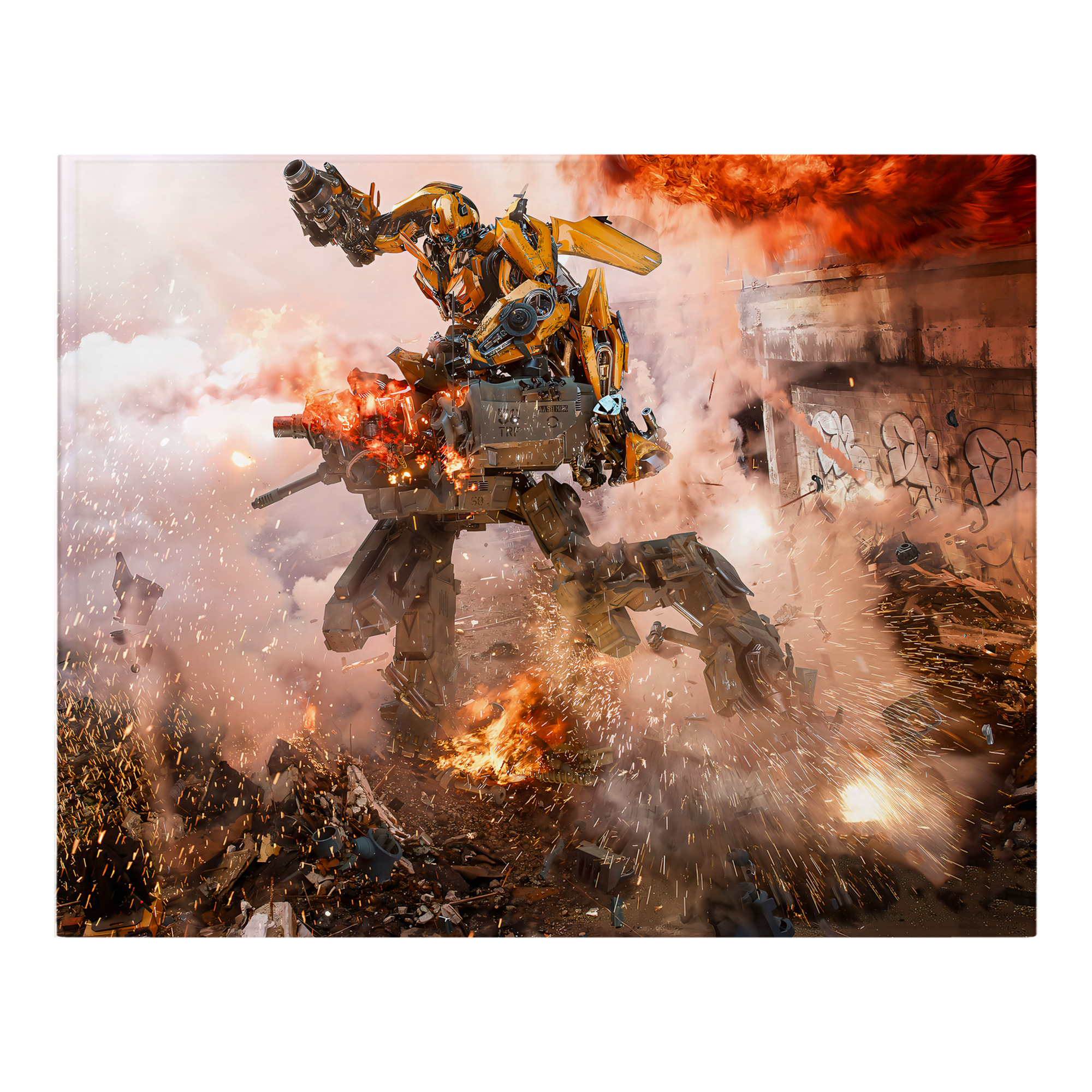 （画像用） Transformers トランスフォーマー フランネルブランケット・多サイズ対応（横型）