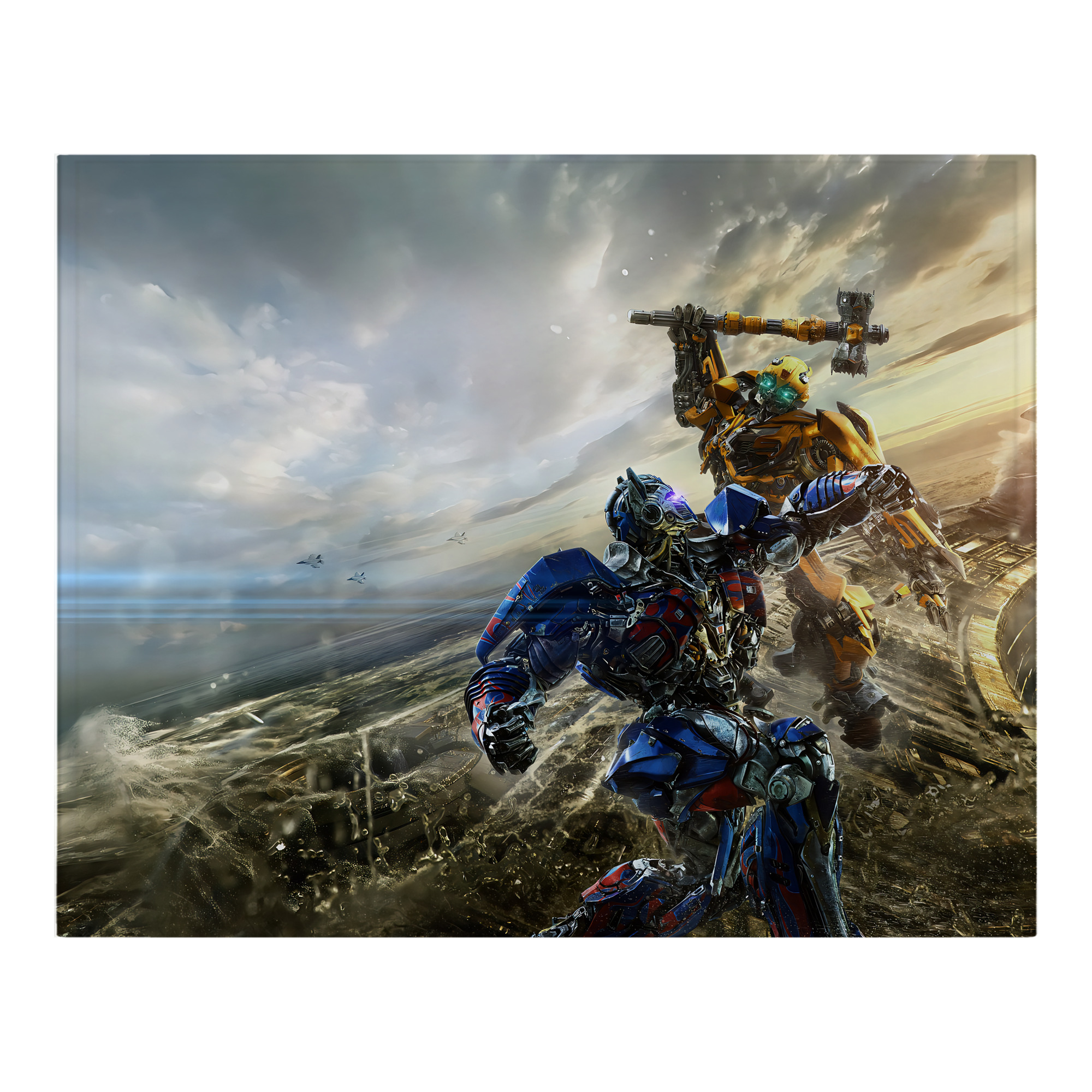 （画像用） Transformers トランスフォーマー フランネルブランケット・多サイズ対応（横型）