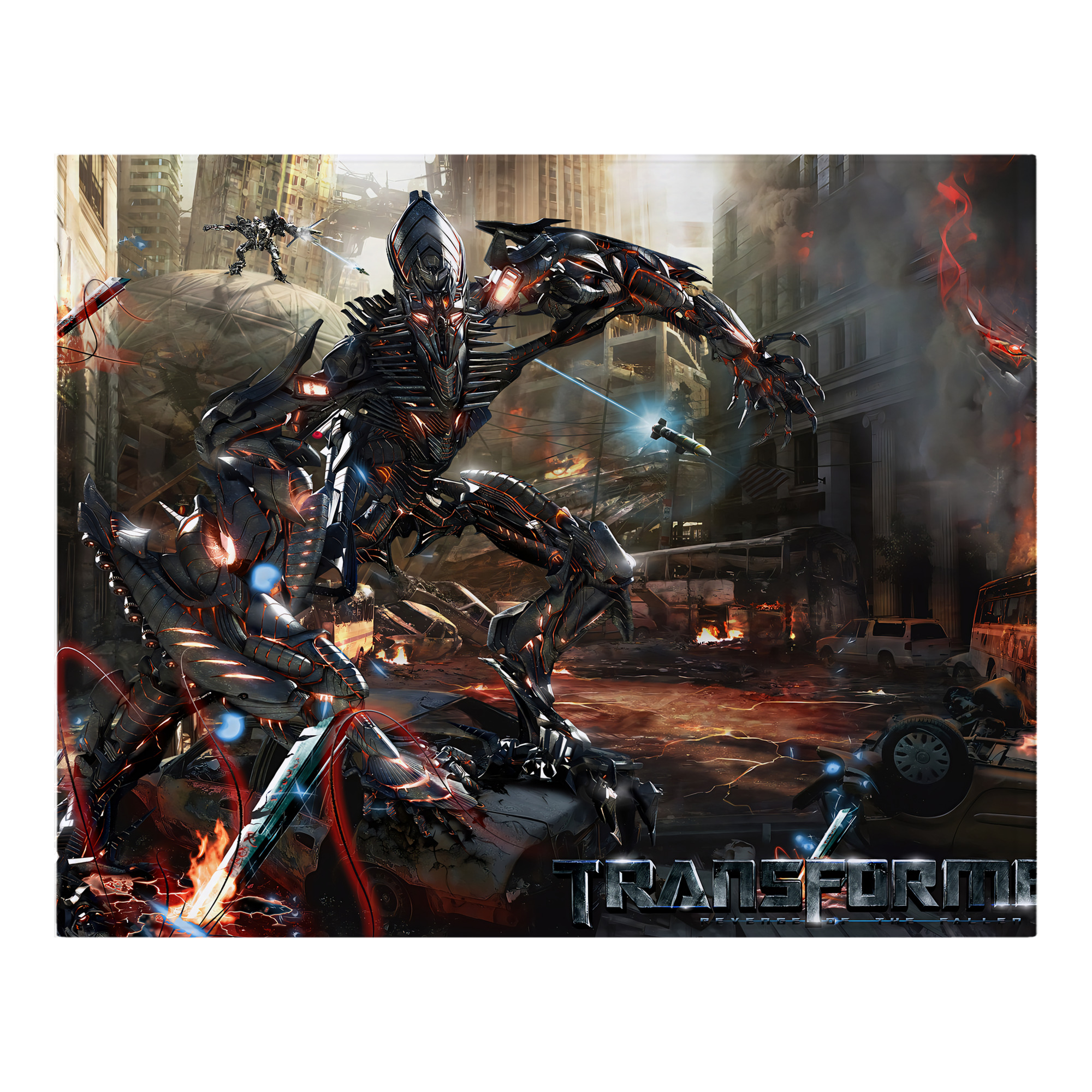 （画像用） Transformers トランスフォーマー フランネルブランケット・多サイズ対応（横型）