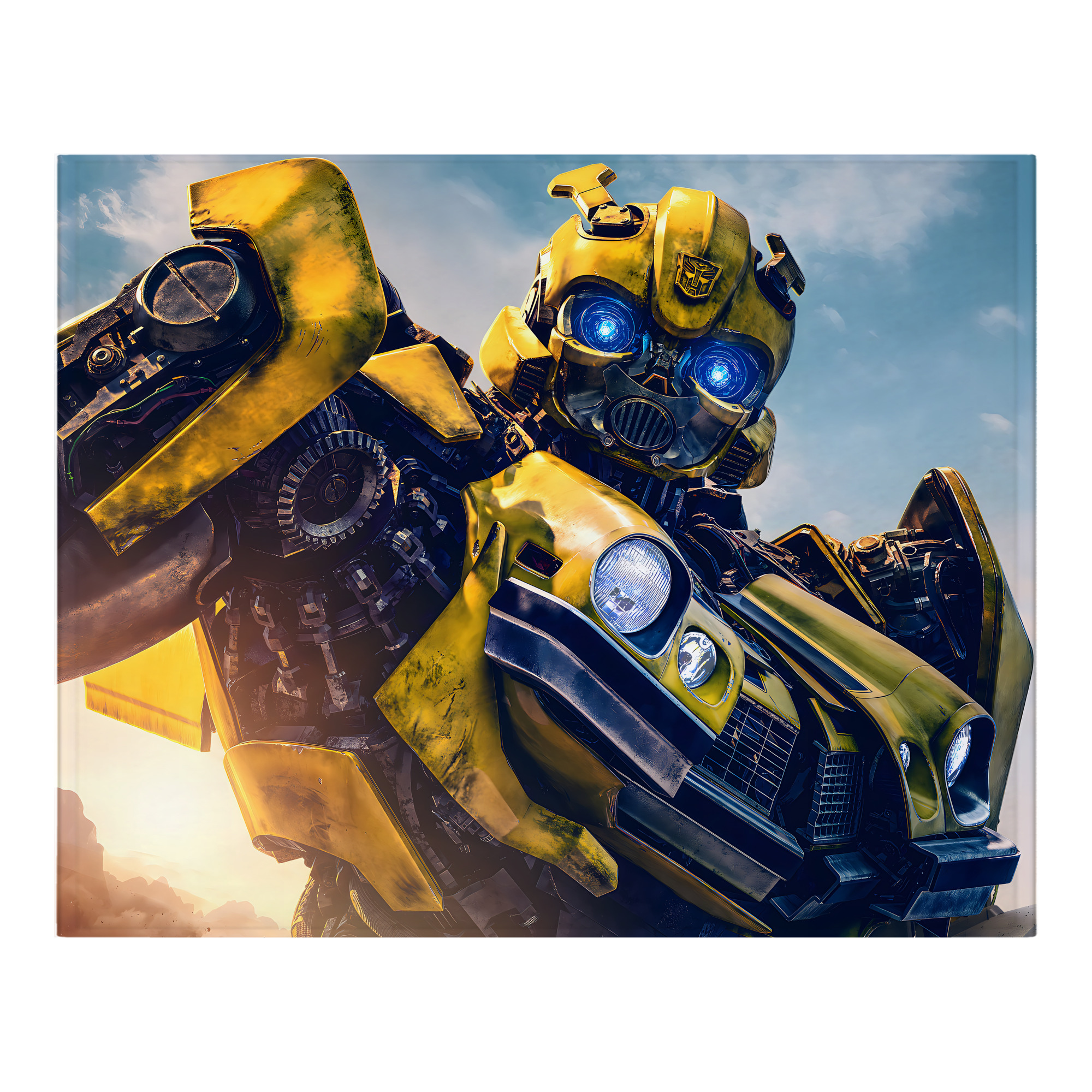 （画像用） Transformers トランスフォーマー フランネルブランケット・多サイズ対応（横型）