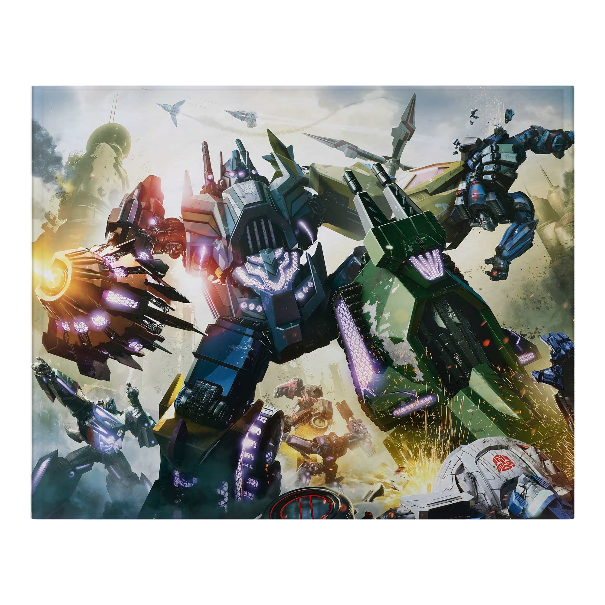（画像用） Transformers トランスフォーマー フランネルブランケット・多サイズ対応（横型）