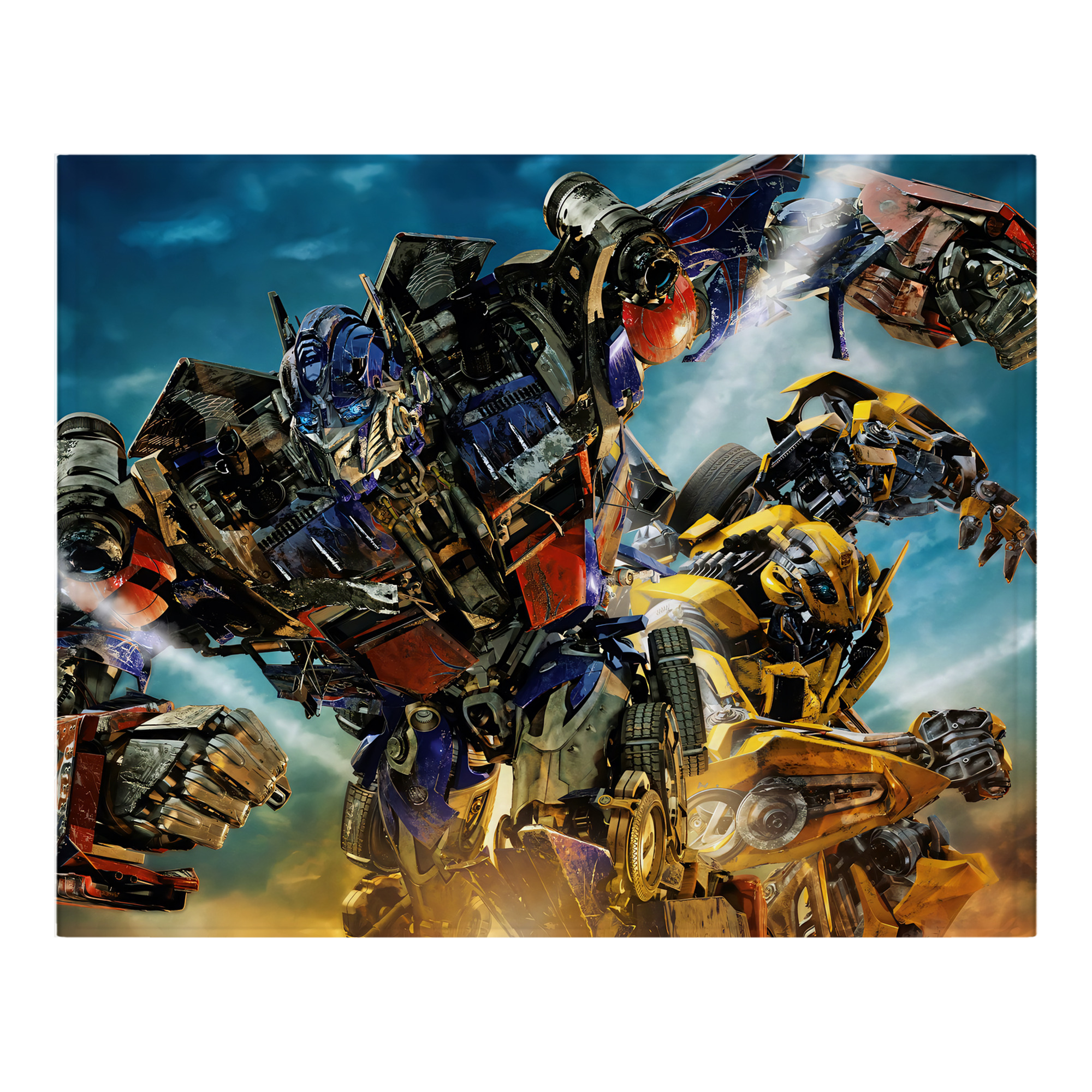 （画像用） Transformers トランスフォーマー フランネルブランケット・多サイズ対応（横型）