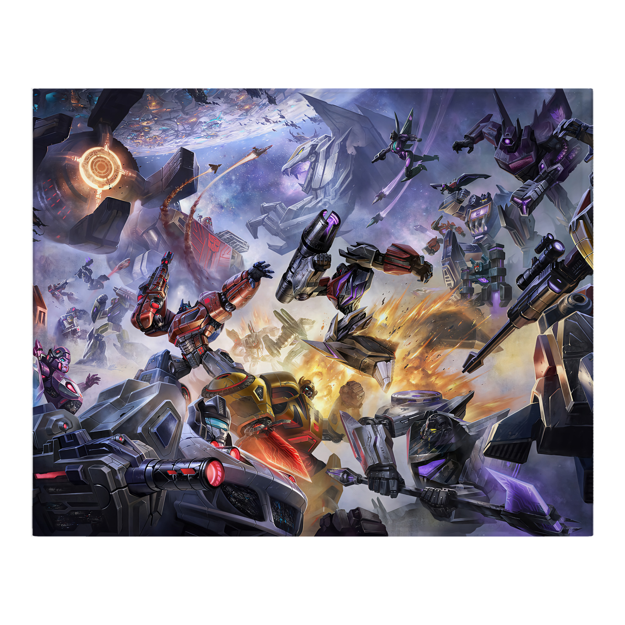 （画像用） Transformers トランスフォーマー フランネルブランケット・多サイズ対応（横型）
