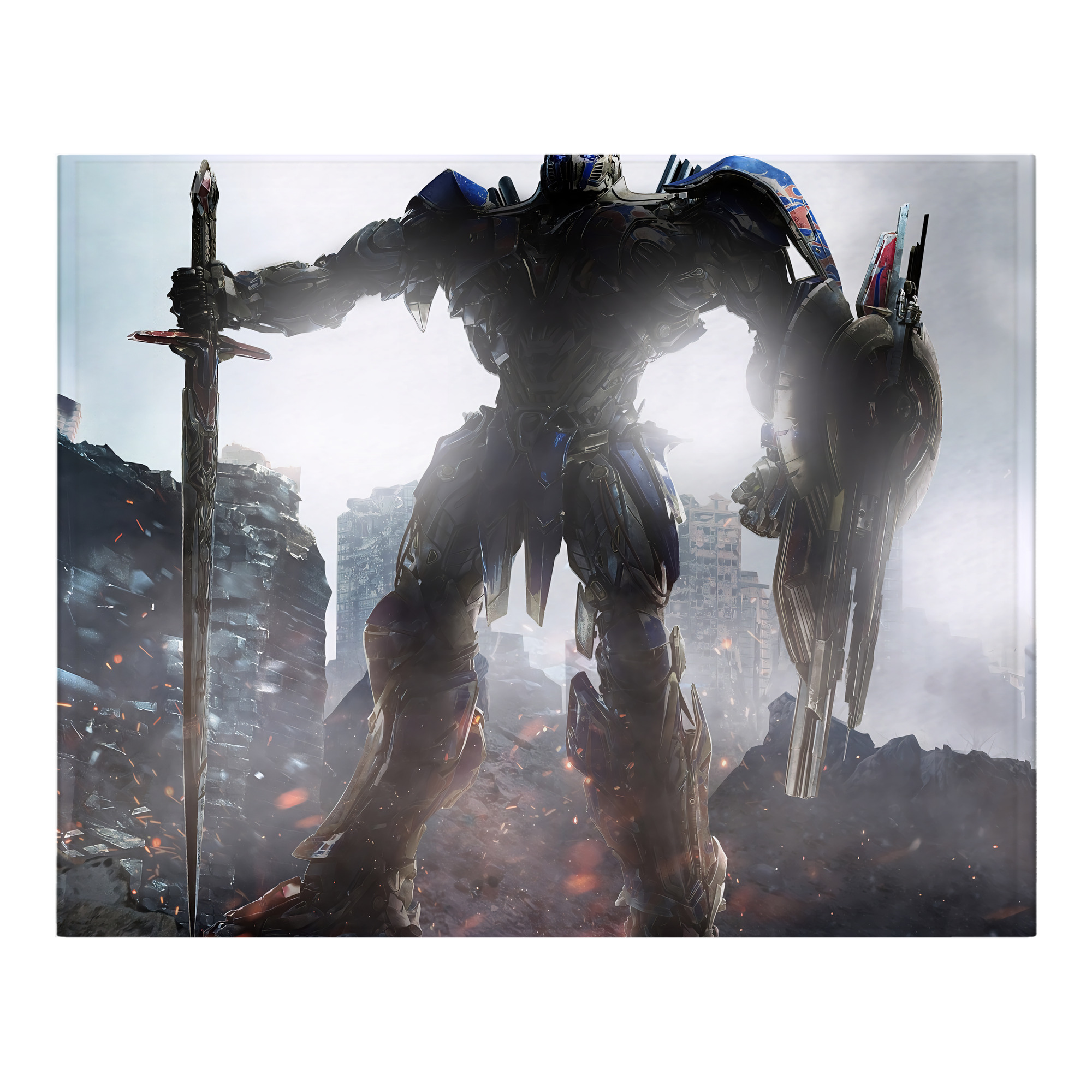 （画像用） Transformers トランスフォーマー フランネルブランケット・多サイズ対応（横型）