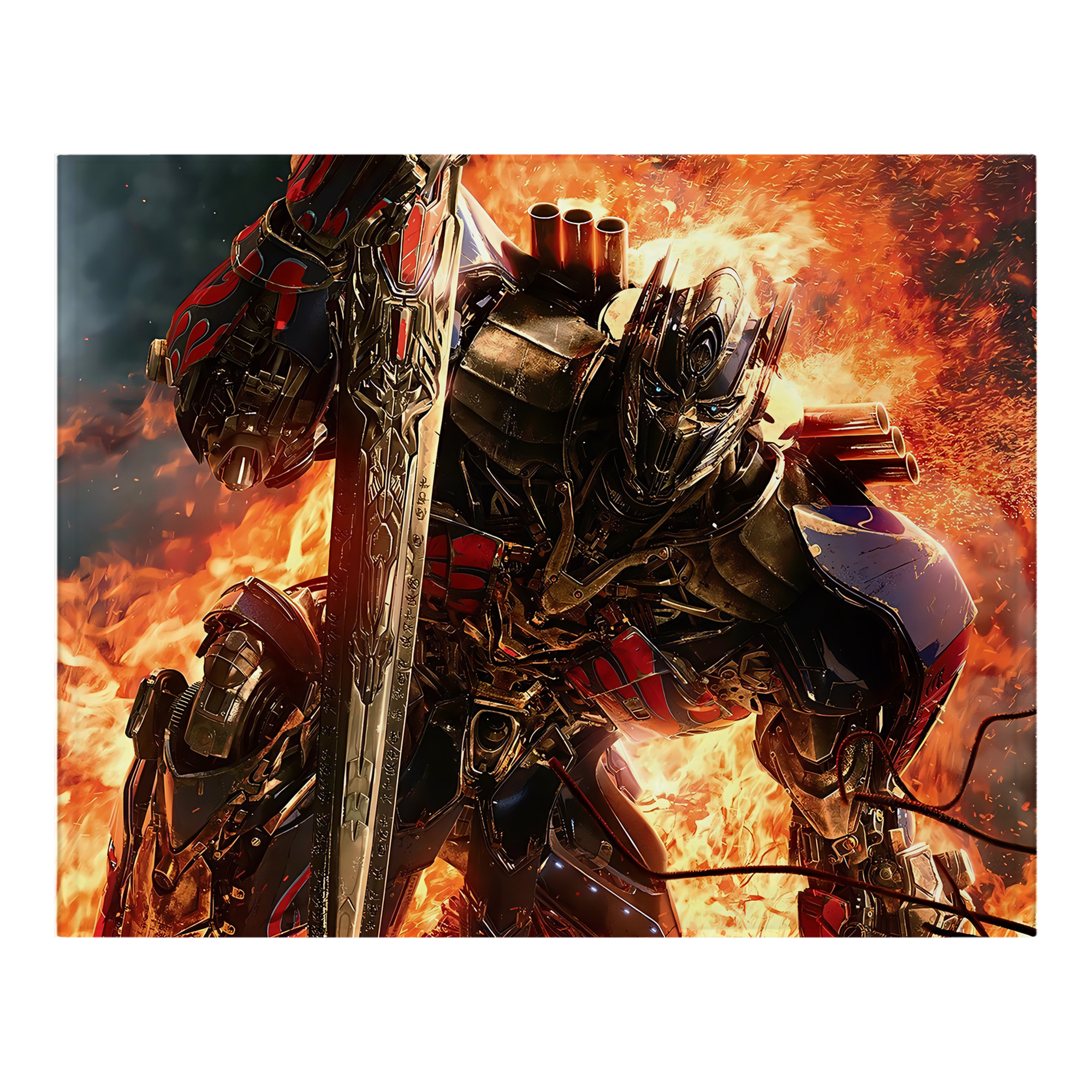 （画像用） Transformers トランスフォーマー フランネルブランケット・多サイズ対応（横型）