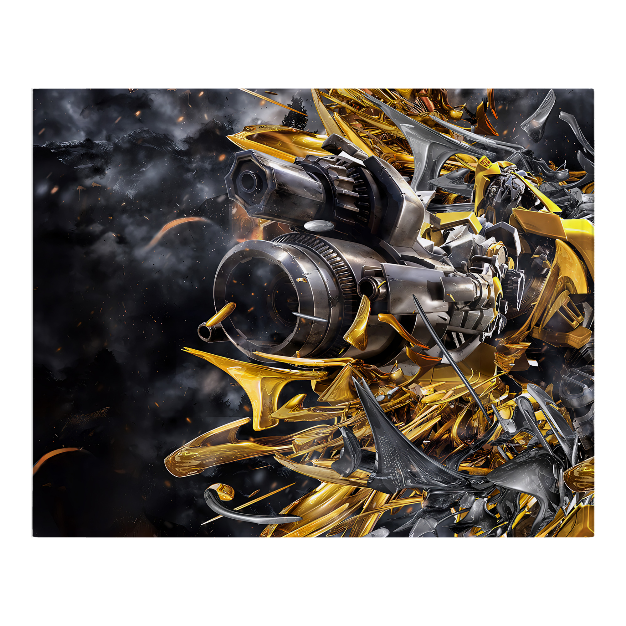 （画像用） Transformers トランスフォーマー フランネルブランケット・多サイズ対応（横型）