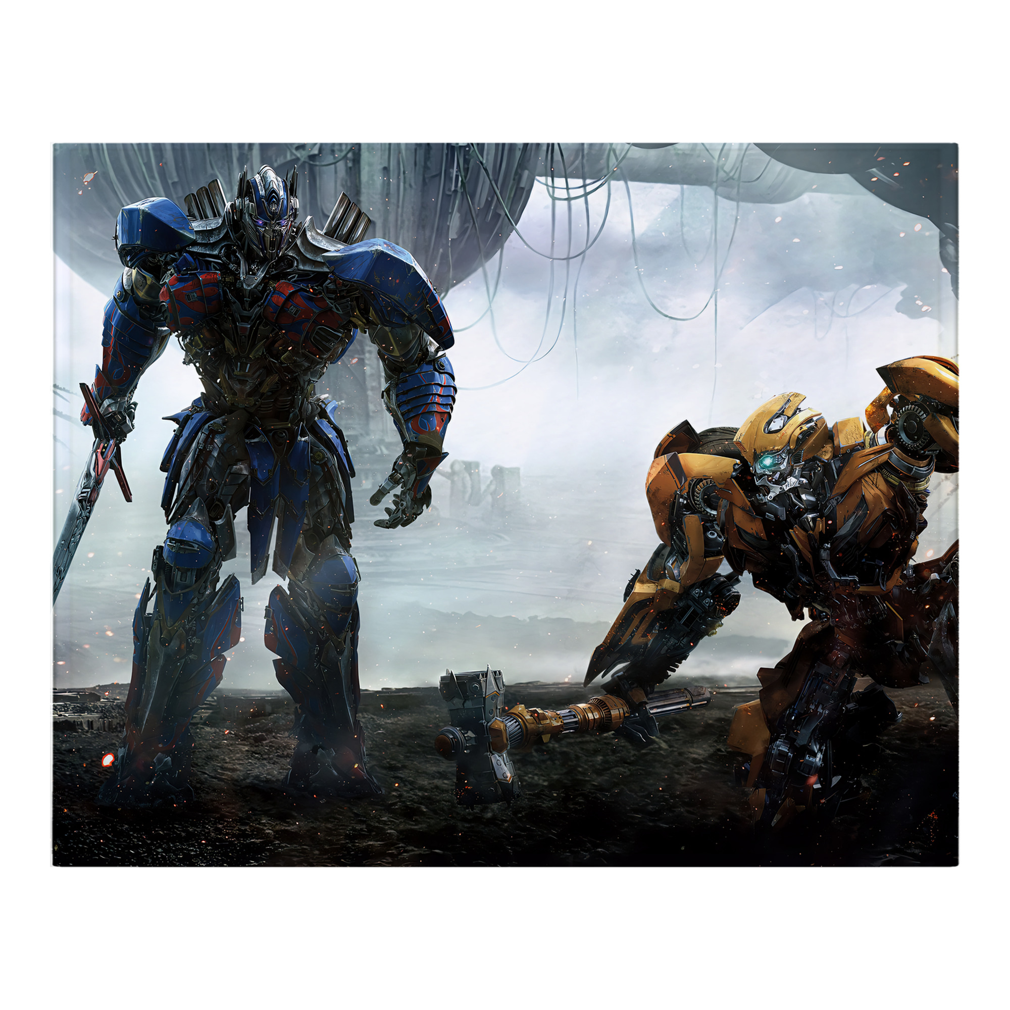 （画像用） Transformers トランスフォーマー フランネルブランケット・多サイズ対応（横型）