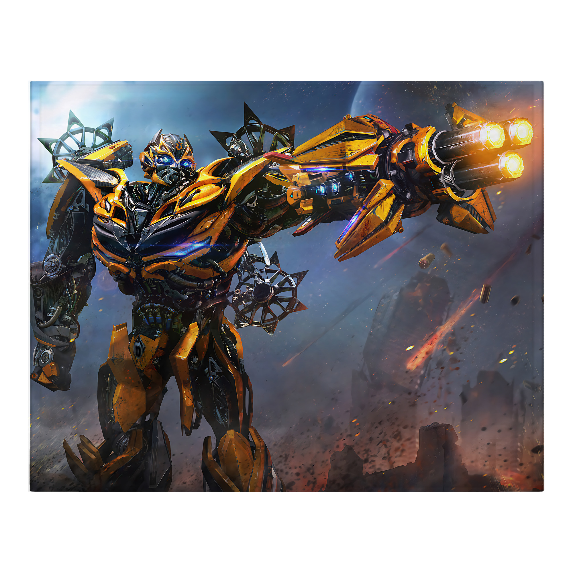 （画像用） Transformers トランスフォーマー フランネルブランケット・多サイズ対応（横型）