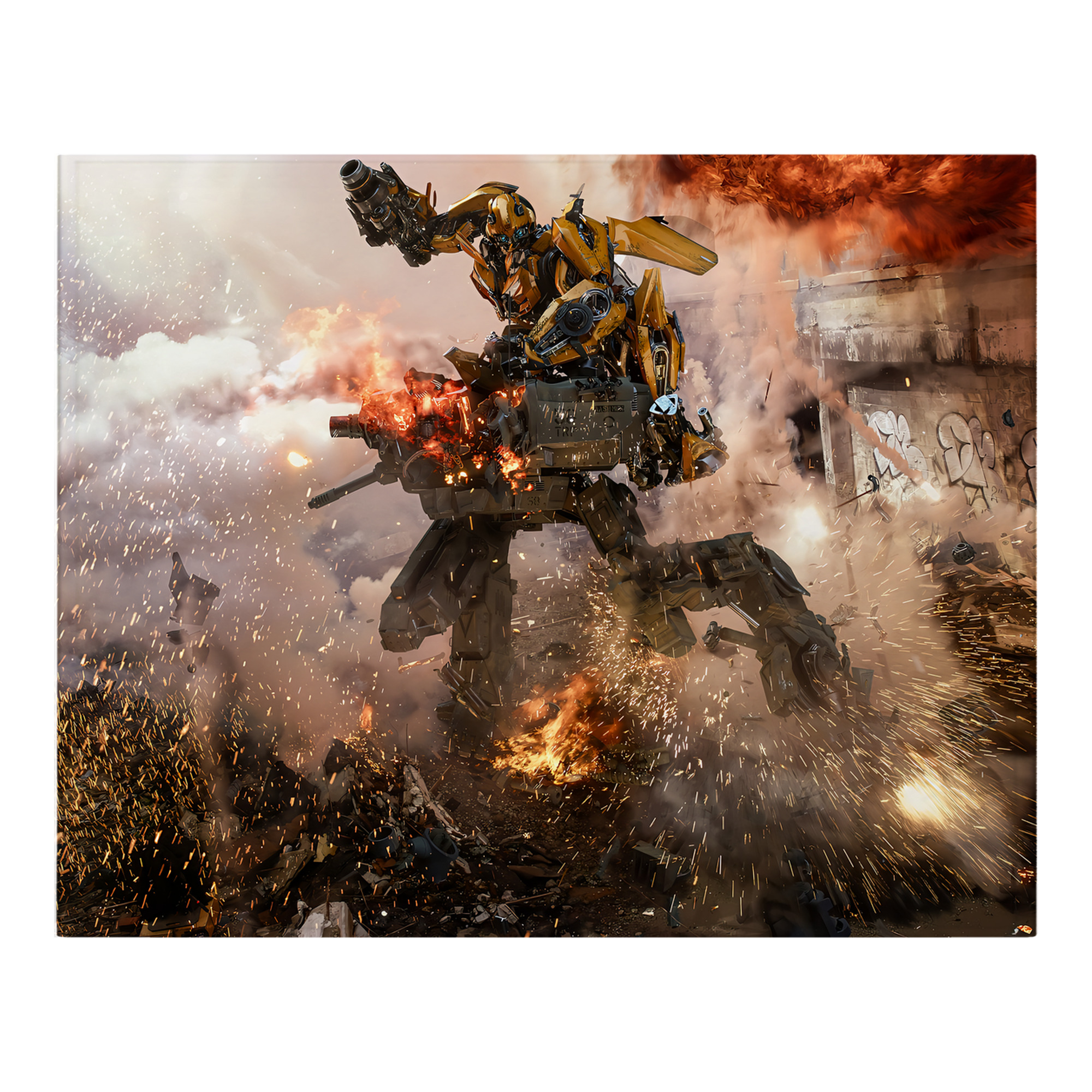（画像用） Transformers トランスフォーマー フランネルブランケット・多サイズ対応（横型）