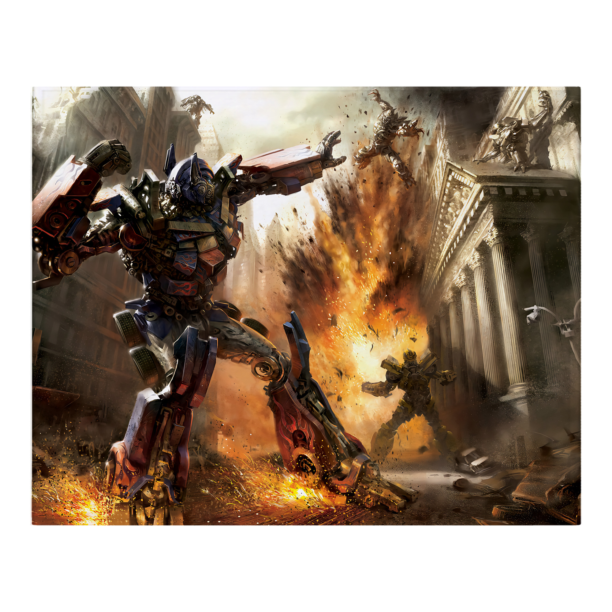 （画像用） Transformers トランスフォーマー フランネルブランケット・多サイズ対応（横型）