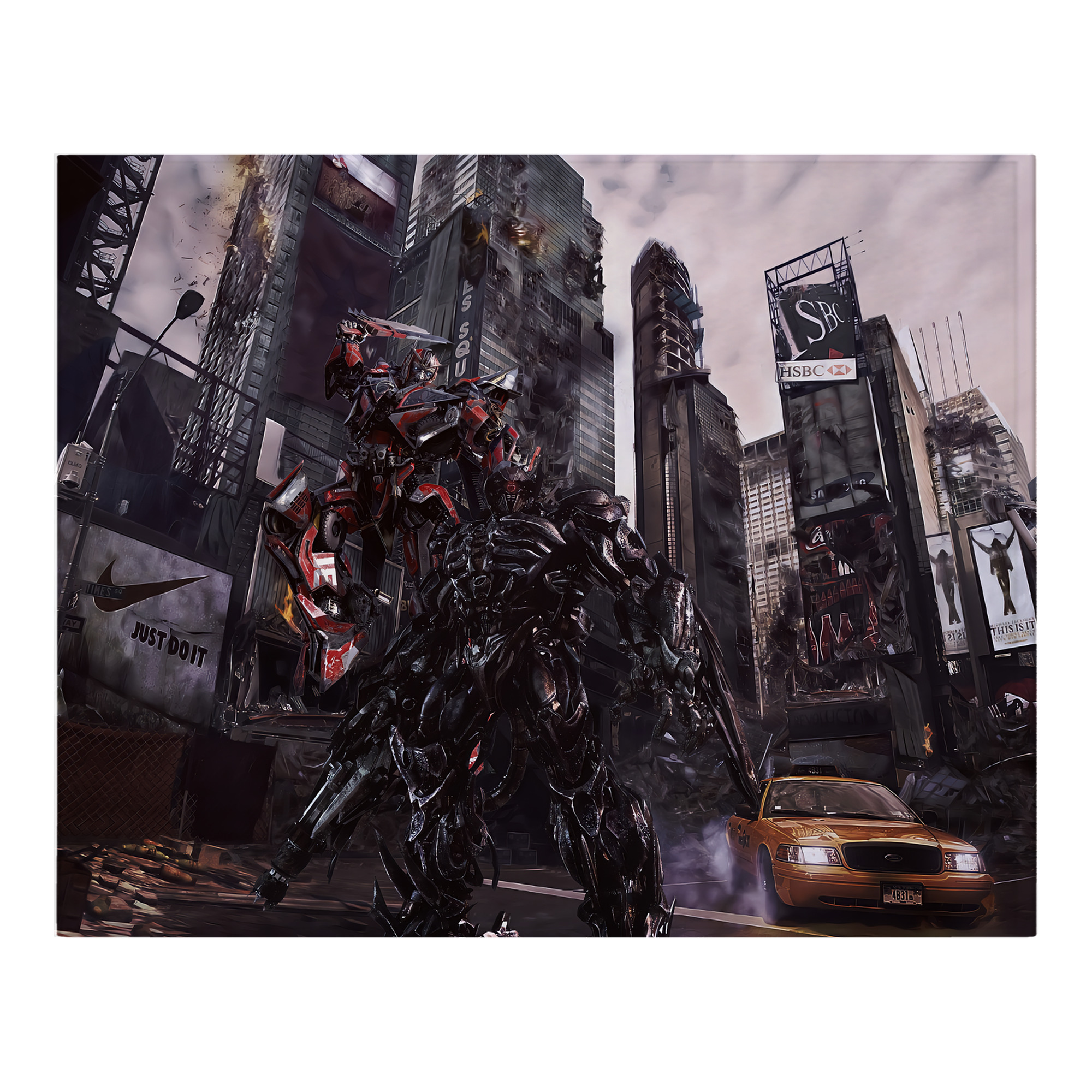 （画像用） Transformers トランスフォーマー フランネルブランケット・多サイズ対応（横型）