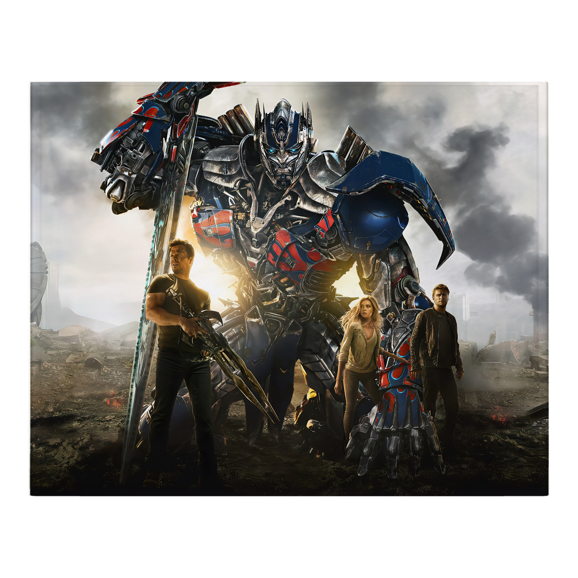 （画像用） Transformers トランスフォーマー フランネルブランケット・多サイズ対応（横型）