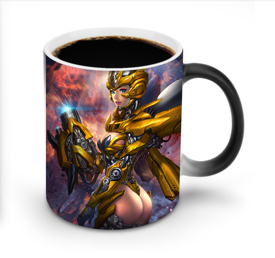 （画像用） Transformers トランスフォーマー 温度変色マグカップ
