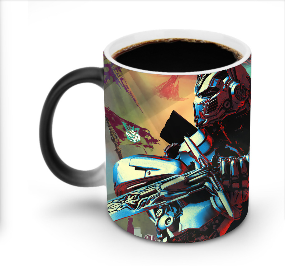 （画像用） Transformers トランスフォーマー 温度変色マグカップ