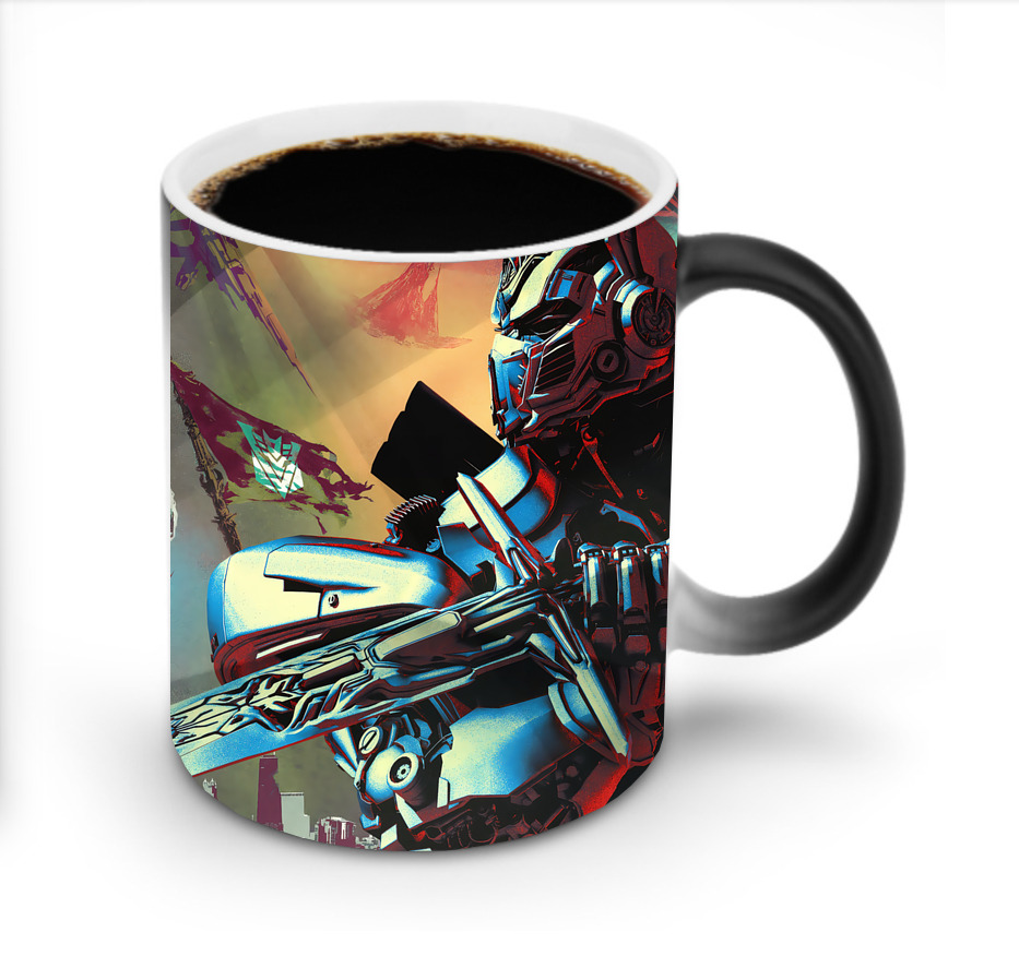 （画像用） Transformers トランスフォーマー 温度変色マグカップ