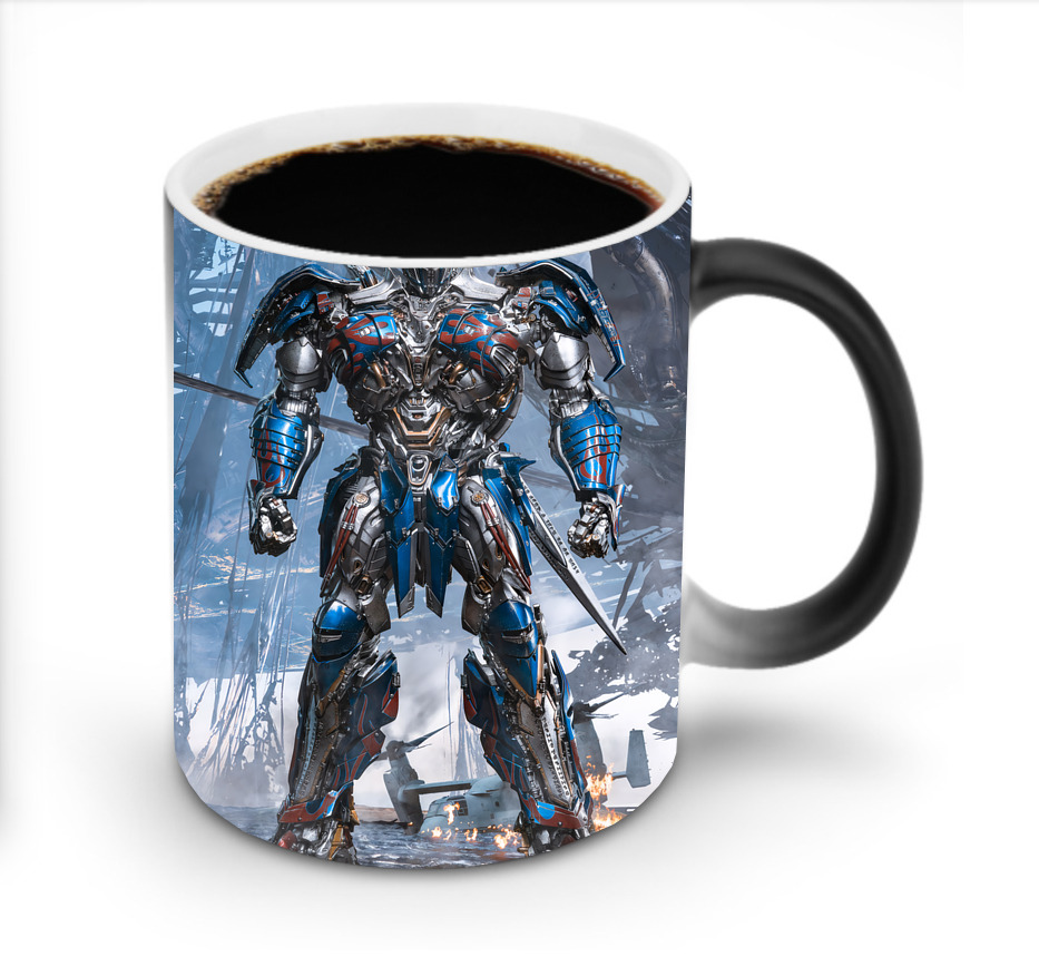 （画像用） Transformers トランスフォーマー 温度変色マグカップ