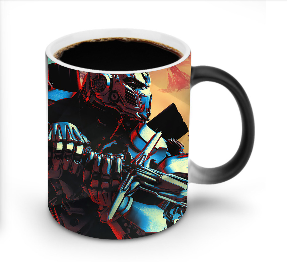 （画像用） Transformers トランスフォーマー 温度変色マグカップ