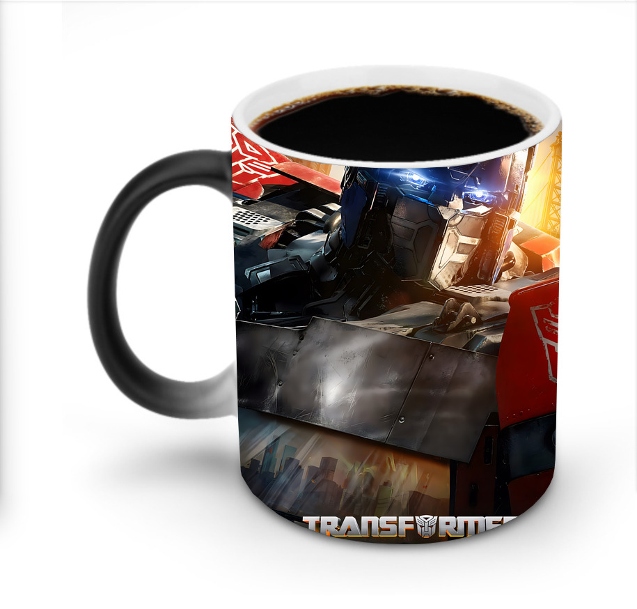 （画像用） Transformers トランスフォーマー 温度変色マグカップ