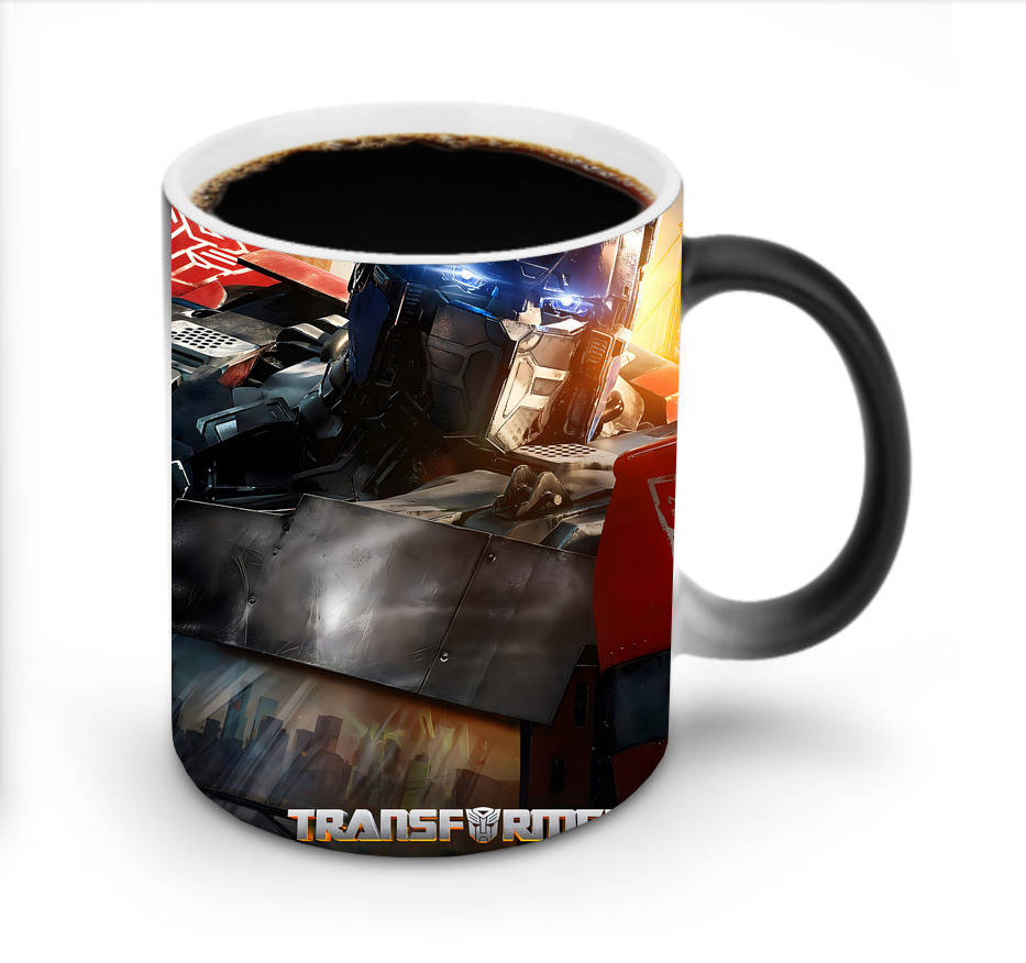 （画像用） Transformers トランスフォーマー 温度変色マグカップ