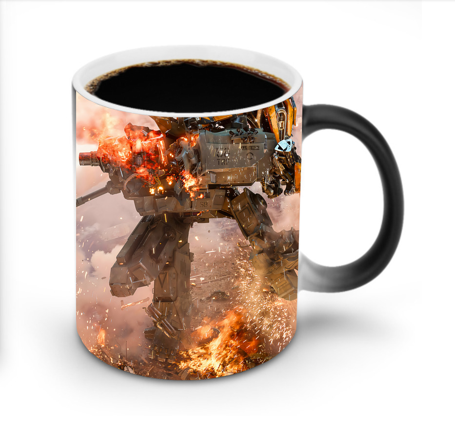 （画像用） Transformers トランスフォーマー 温度変色マグカップ
