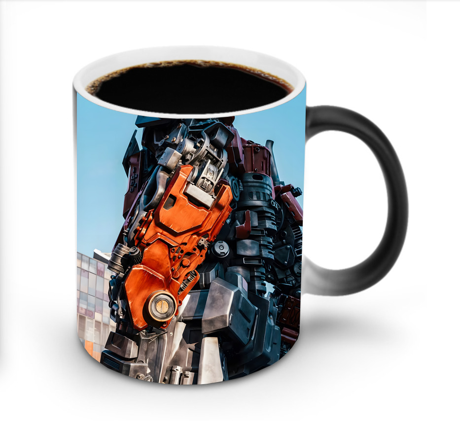 （画像用） Transformers トランスフォーマー 温度変色マグカップ