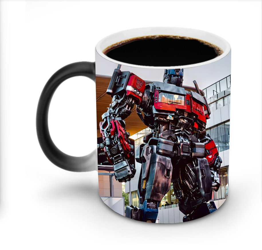 （画像用） Transformers トランスフォーマー 温度変色マグカップ