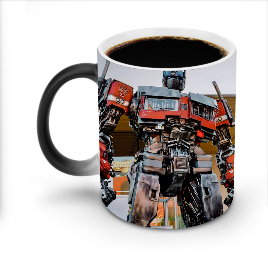 （画像用） Transformers トランスフォーマー 温度変色マグカップ