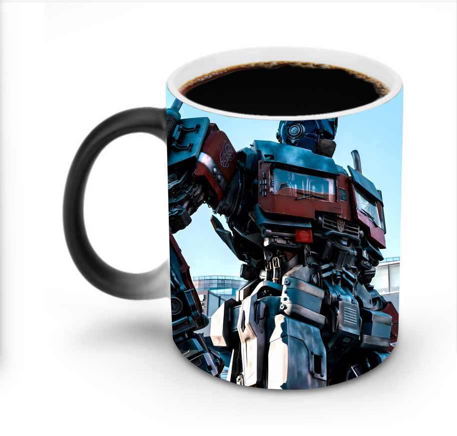 （画像用） Transformers トランスフォーマー 温度変色マグカップ