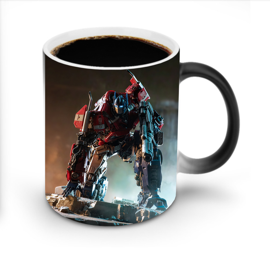 （画像用） Transformers トランスフォーマー 温度変色マグカップ