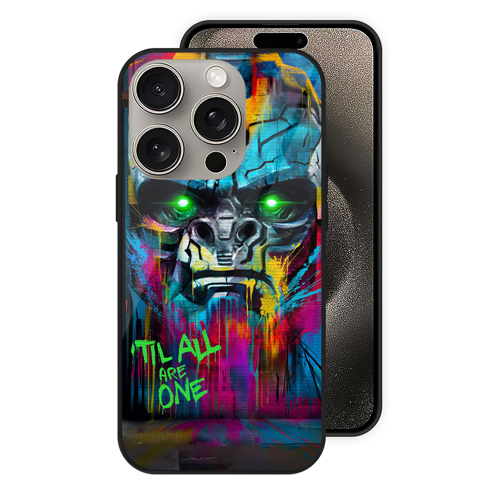 （画像用） Transformers トランスフォーマー 【iPhone15Pro対応】スマホケース 耐衝撃＆黄変防止 背面ガラス