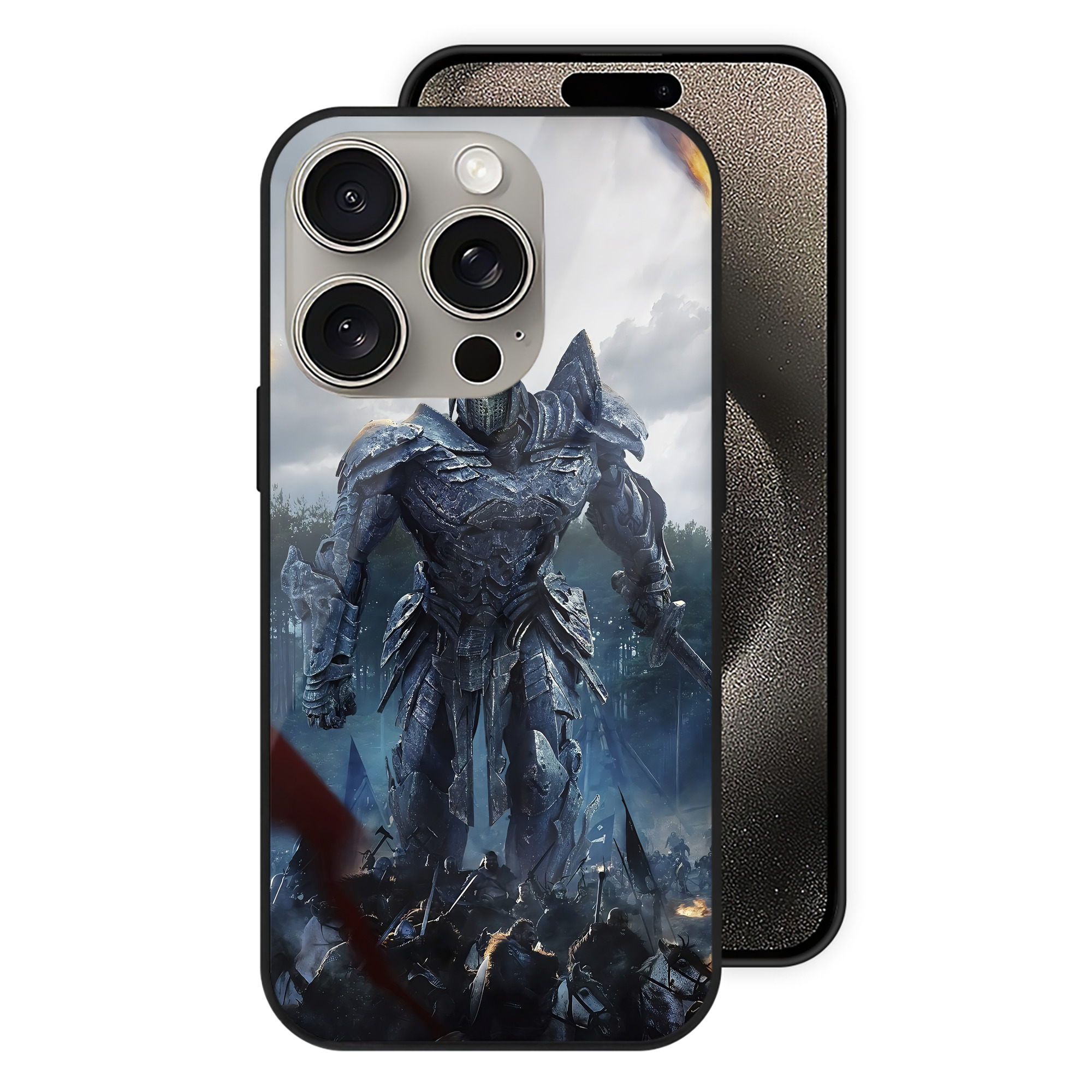 （画像用） Transformers トランスフォーマー 【iPhone15Pro対応】スマホケース 耐衝撃＆黄変防止 背面ガラス