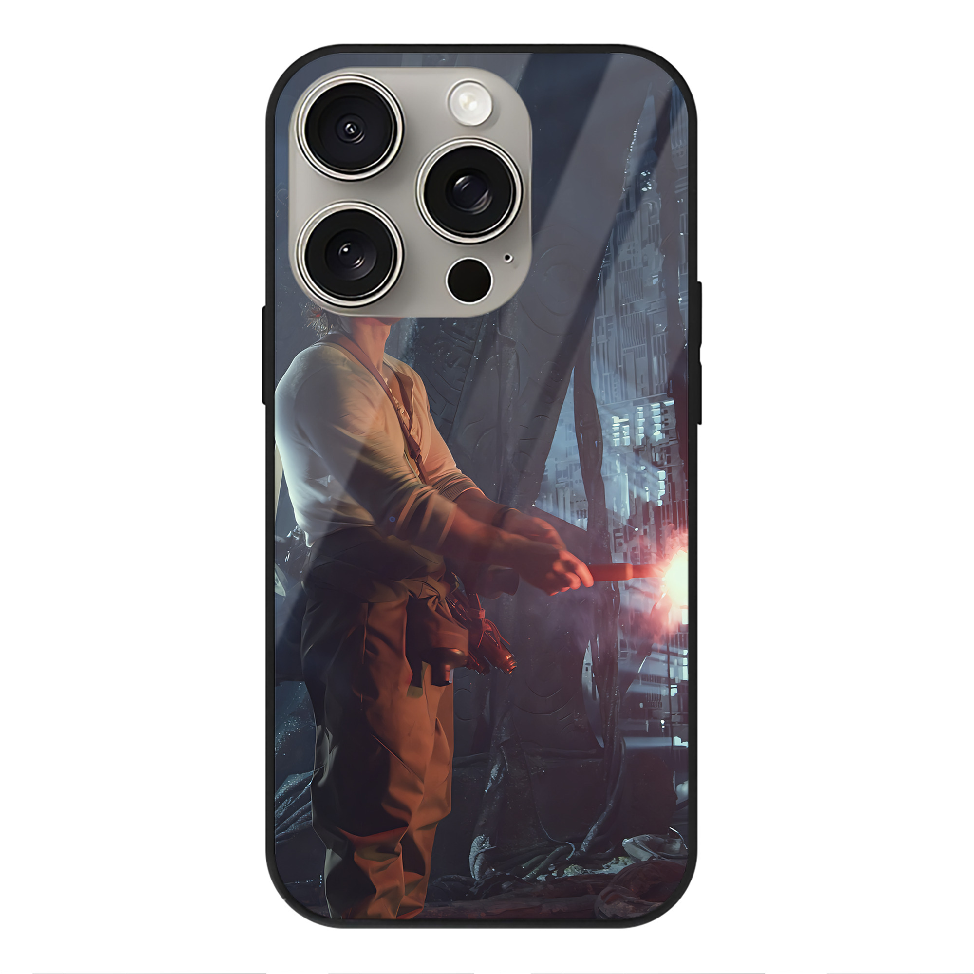 （画像用） Transformers トランスフォーマー 【iPhone15Pro対応】スマホケース 耐衝撃＆黄変防止 背面ガラス