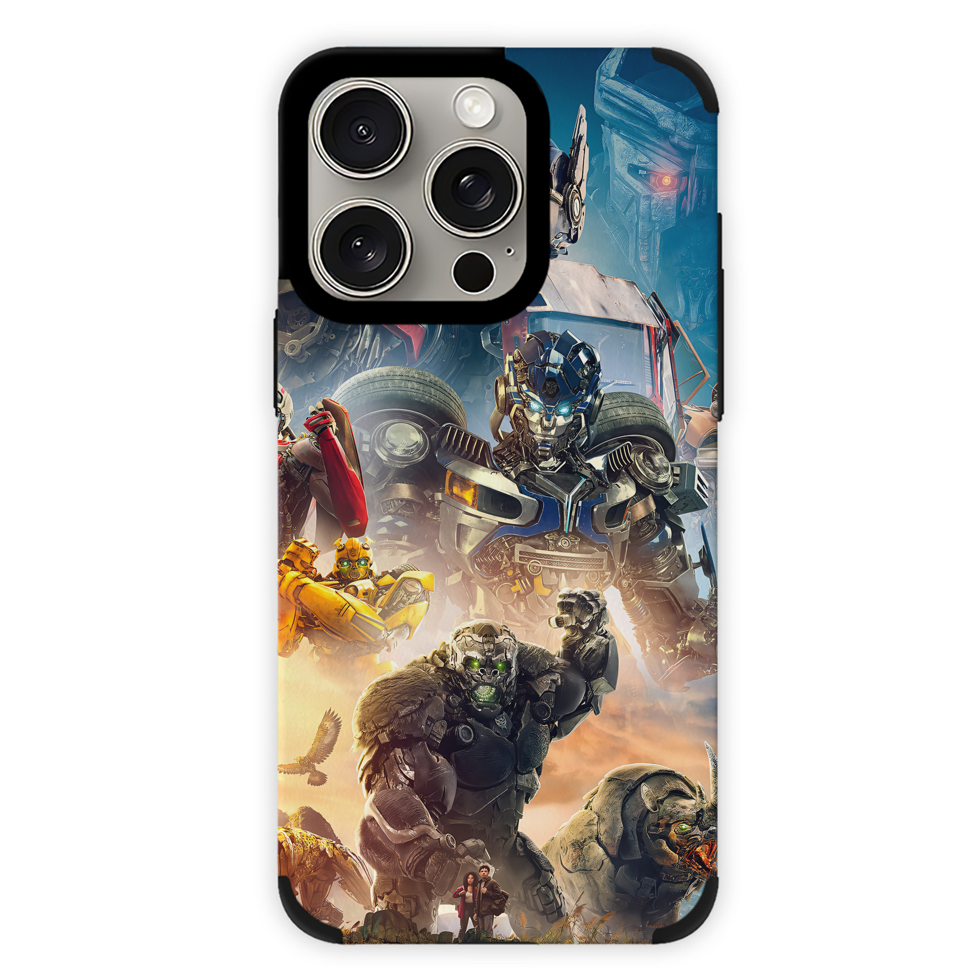（画像用） Transformers トランスフォーマー 【iPhone15ProMax対応】 PUレザー スマホケース 耐衝撃＆黄変防止