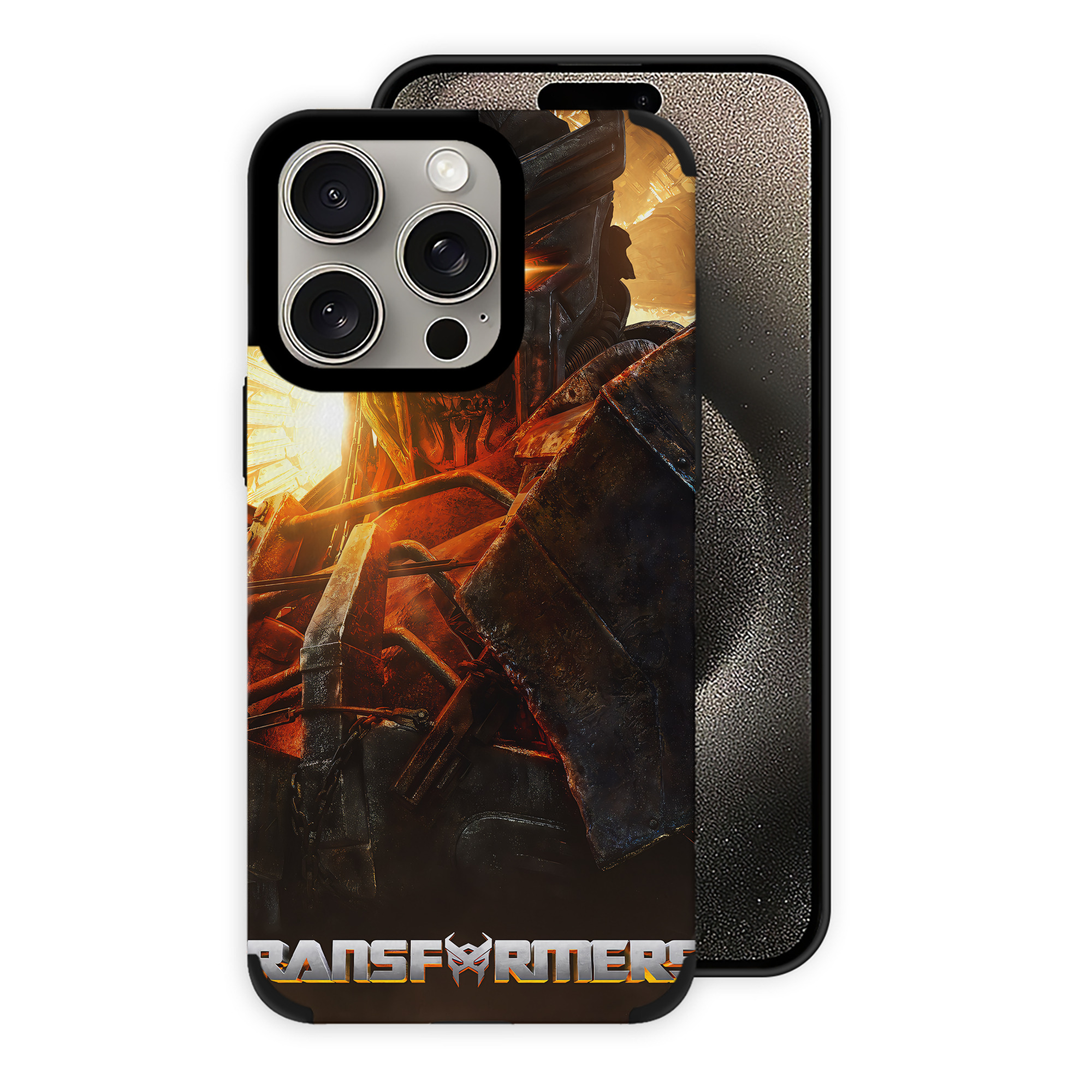 （画像用） Transformers トランスフォーマー 【iPhone15ProMax対応】 PUレザー スマホケース 耐衝撃＆黄変防止