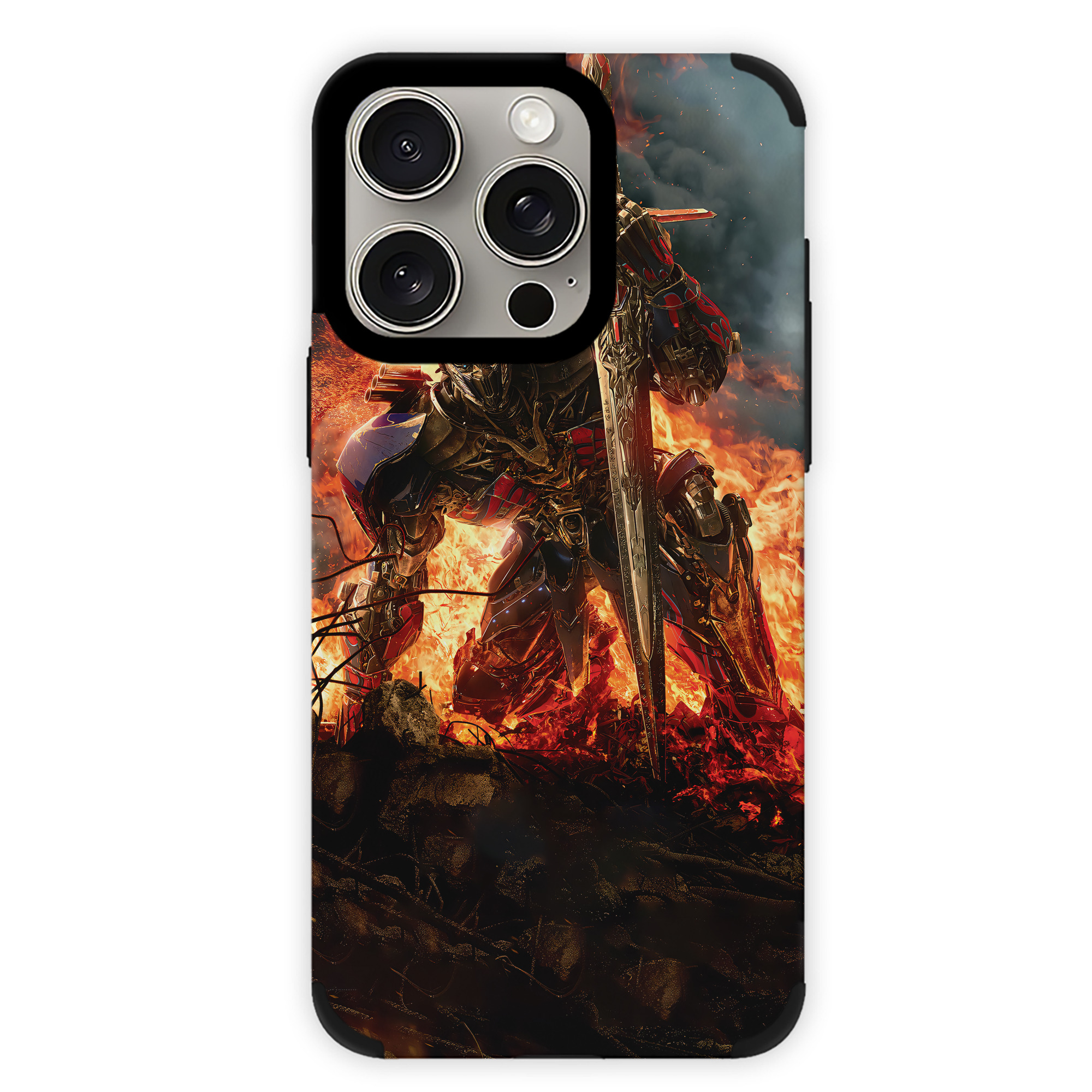 （画像用） Transformers トランスフォーマー 【iPhone15ProMax対応】 PUレザー スマホケース 耐衝撃＆黄変防止