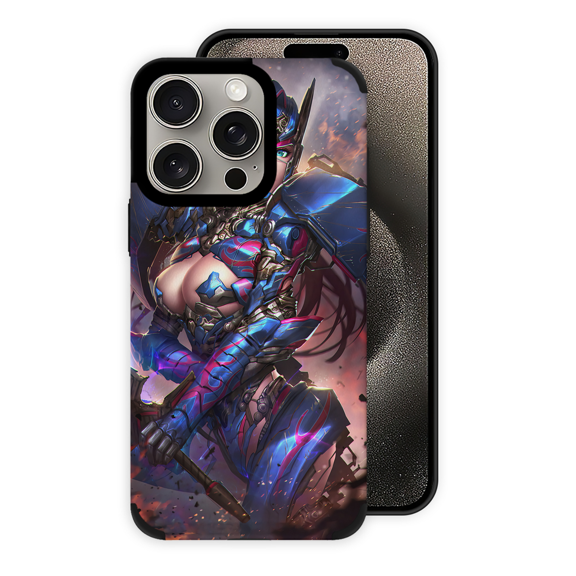 （画像用） Transformers トランスフォーマー 【iPhone15ProMax対応】 PUレザー スマホケース 耐衝撃＆黄変防止