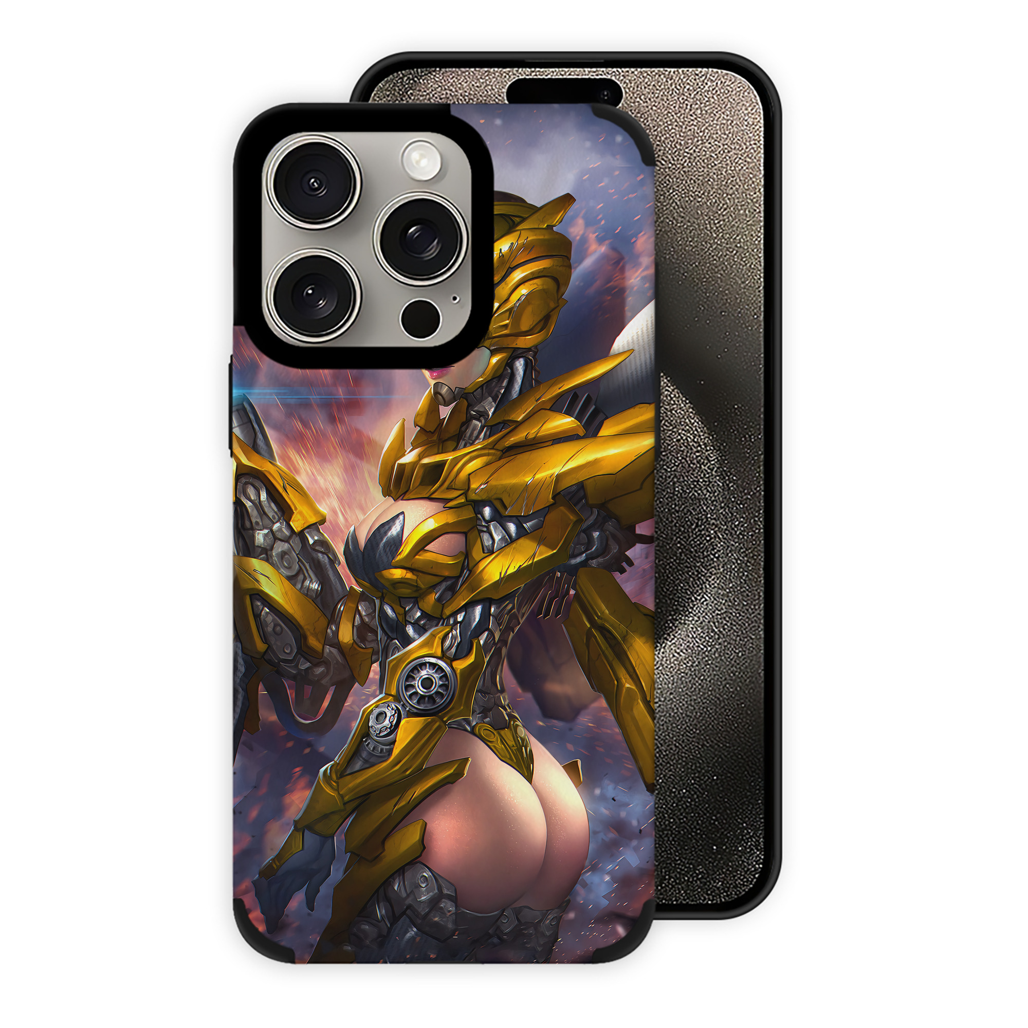 （画像用） Transformers トランスフォーマー 【iPhone15ProMax対応】 PUレザー スマホケース 耐衝撃＆黄変防止