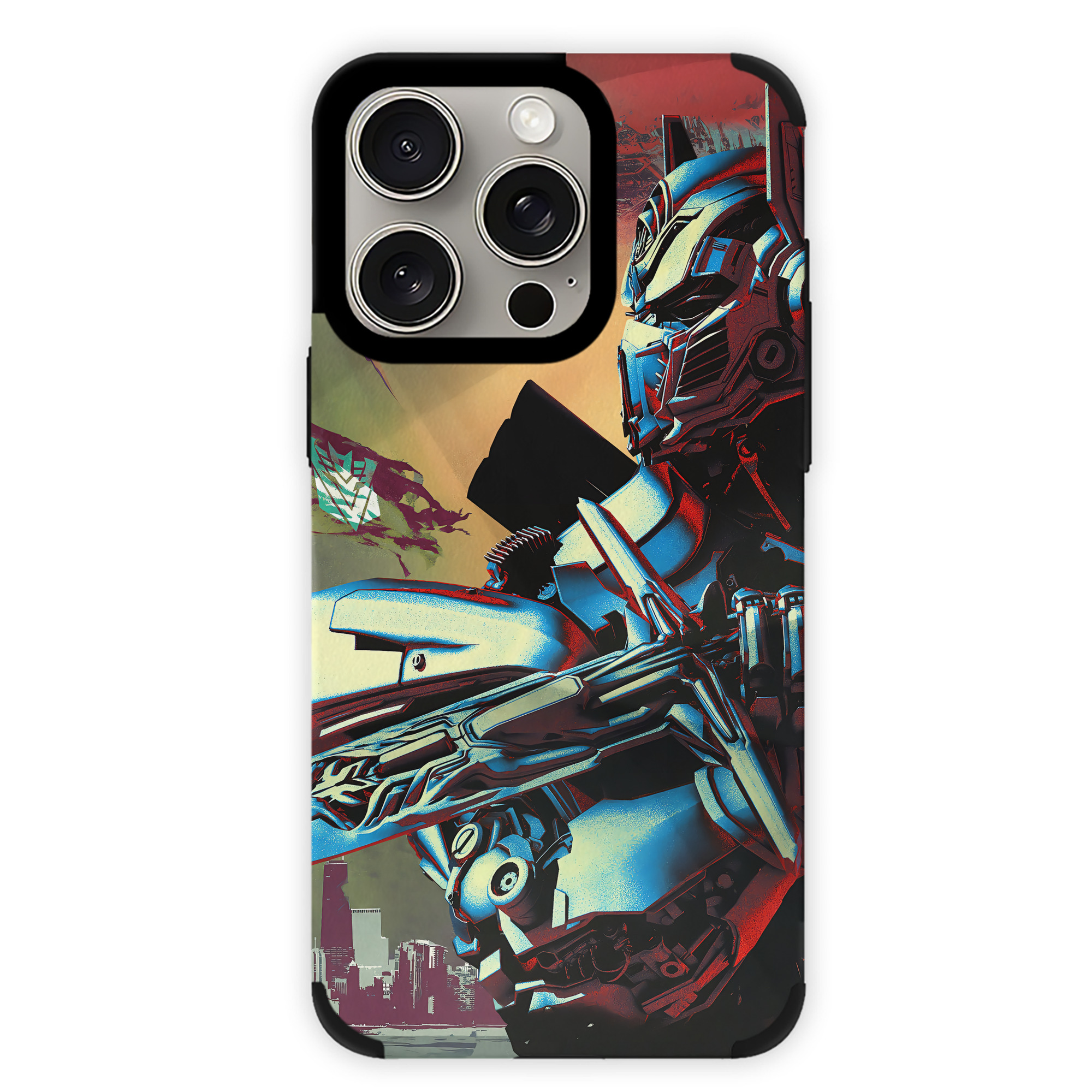 （画像用） Transformers トランスフォーマー 【iPhone15ProMax対応】 PUレザー スマホケース 耐衝撃＆黄変防止
