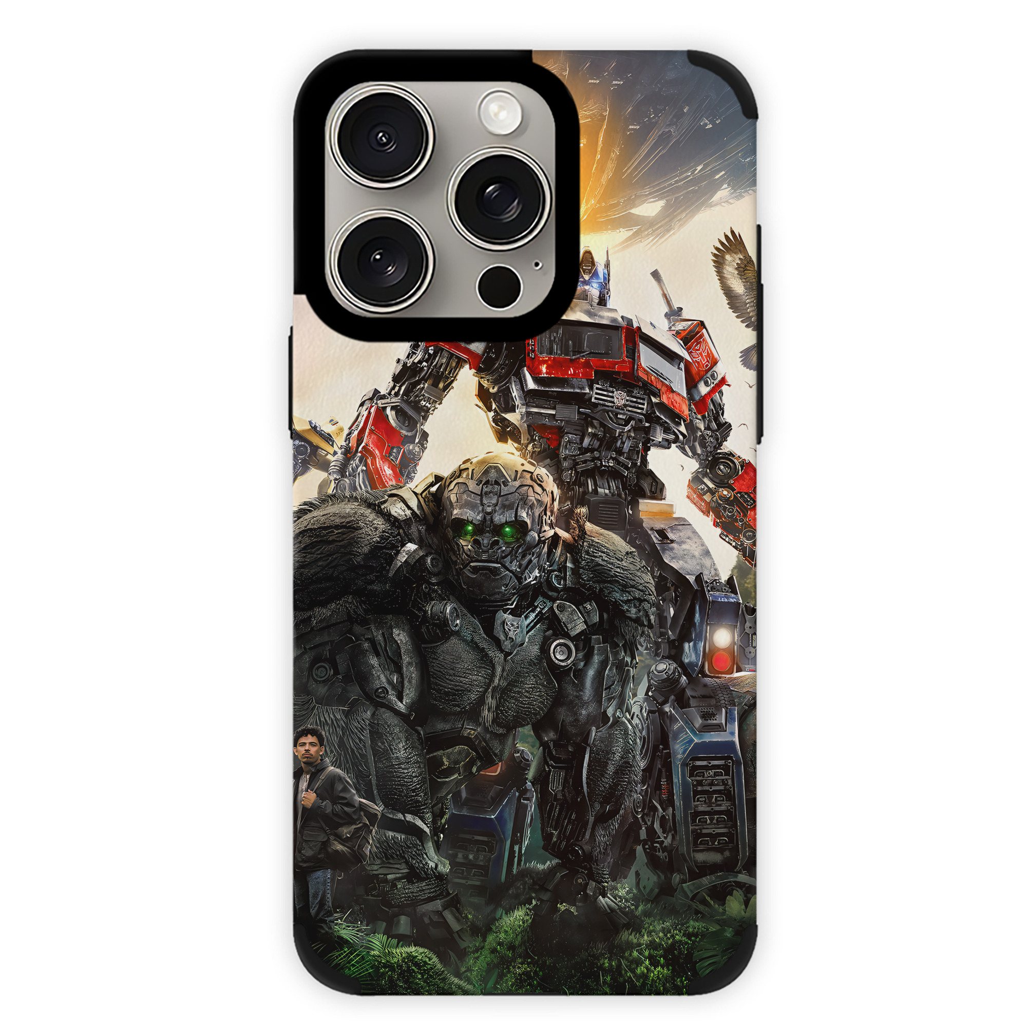 （画像用） Transformers トランスフォーマー 【iPhone15ProMax対応】 PUレザー スマホケース 耐衝撃＆黄変防止