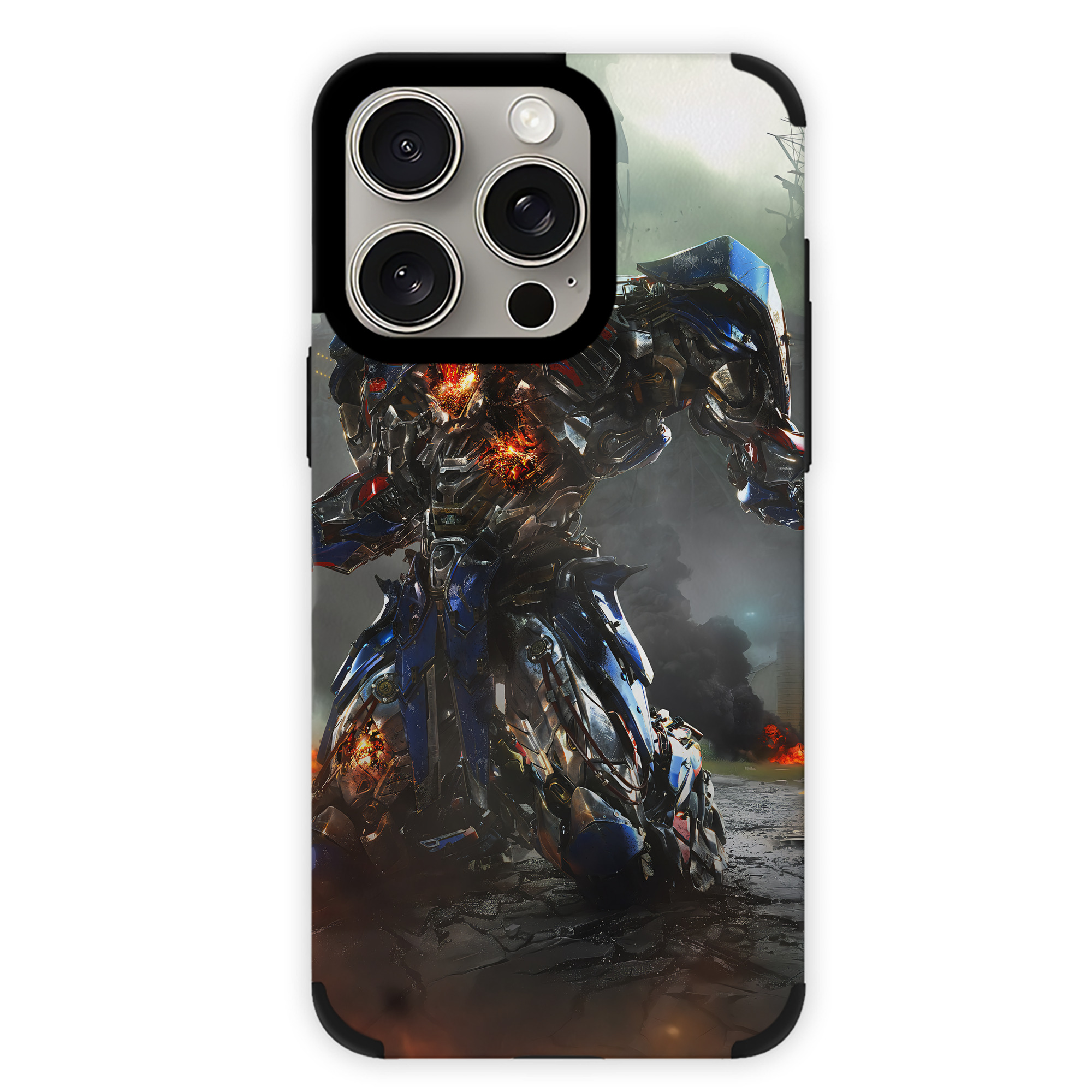 （画像用） Transformers トランスフォーマー 【iPhone15ProMax対応】 PUレザー スマホケース 耐衝撃＆黄変防止