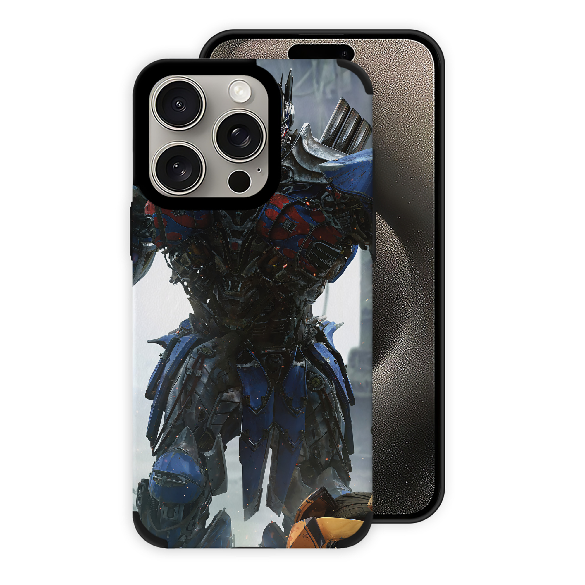 （画像用） Transformers トランスフォーマー 【iPhone15ProMax対応】 PUレザー スマホケース 耐衝撃＆黄変防止
