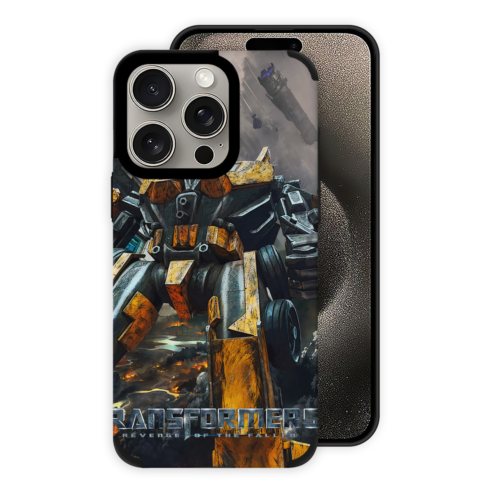 （画像用） Transformers トランスフォーマー 【iPhone15ProMax対応】 PUレザー スマホケース 耐衝撃＆黄変防止