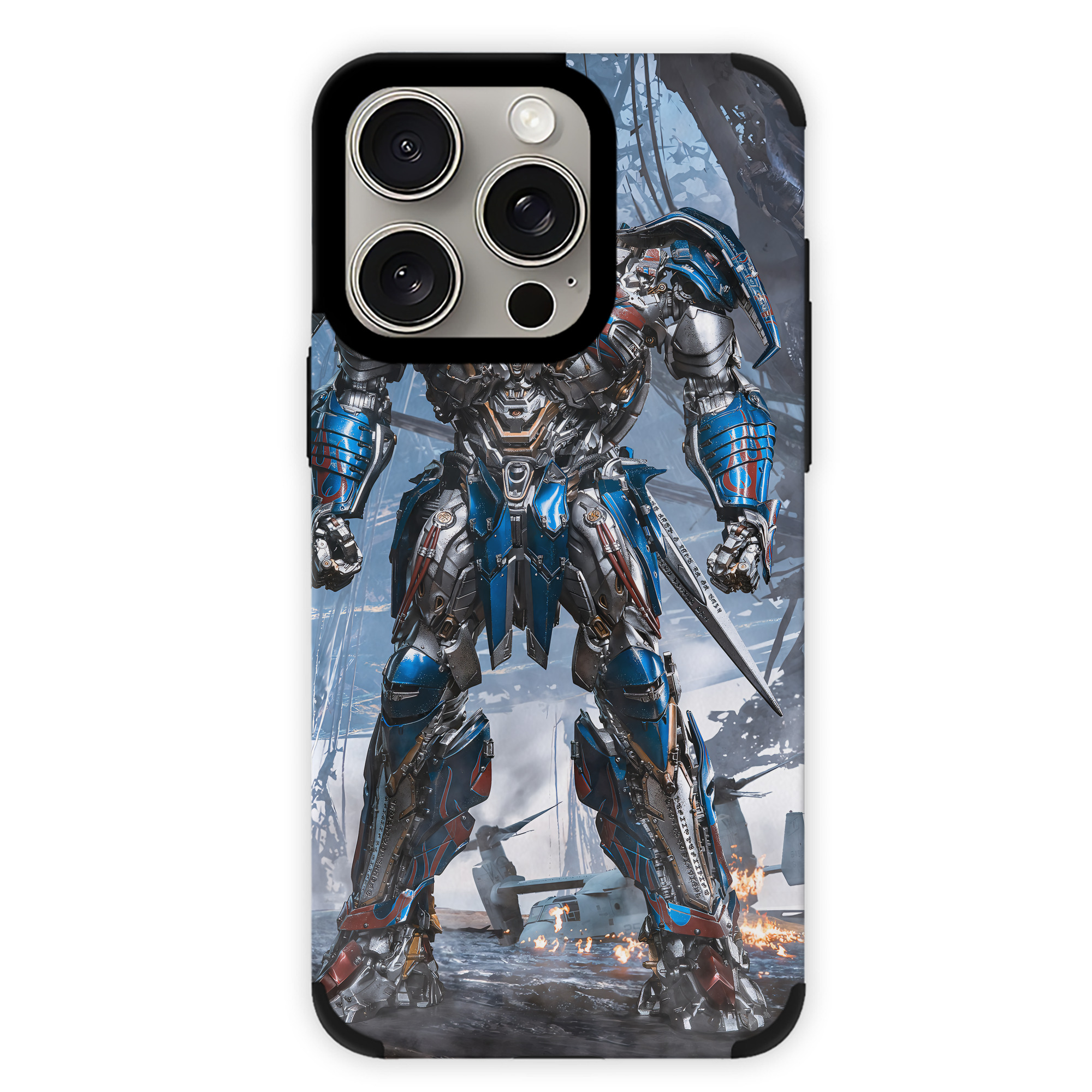 （画像用） Transformers トランスフォーマー 【iPhone15ProMax対応】 PUレザー スマホケース 耐衝撃＆黄変防止