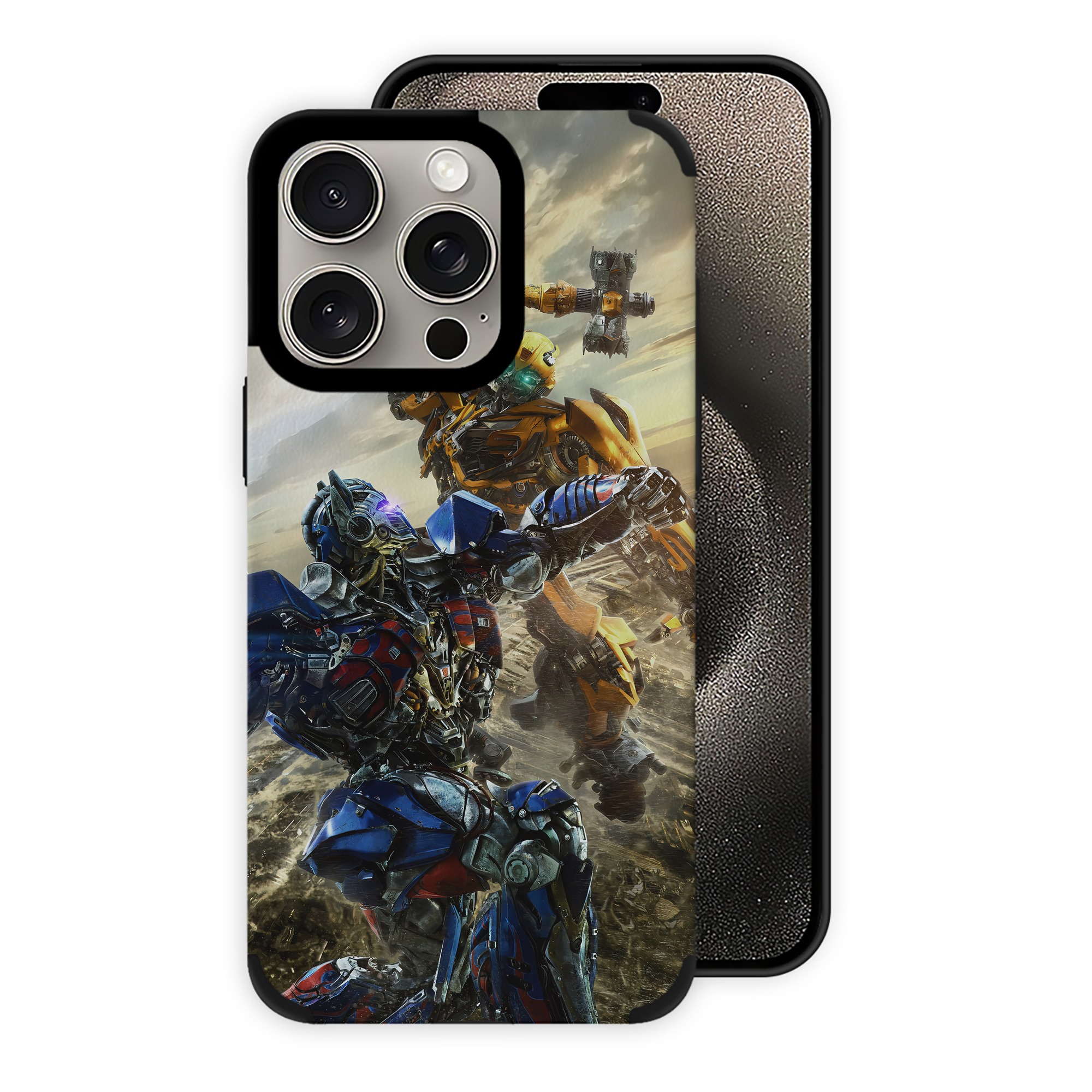 （画像用） Transformers トランスフォーマー 【iPhone15ProMax対応】 PUレザー スマホケース 耐衝撃＆黄変防止