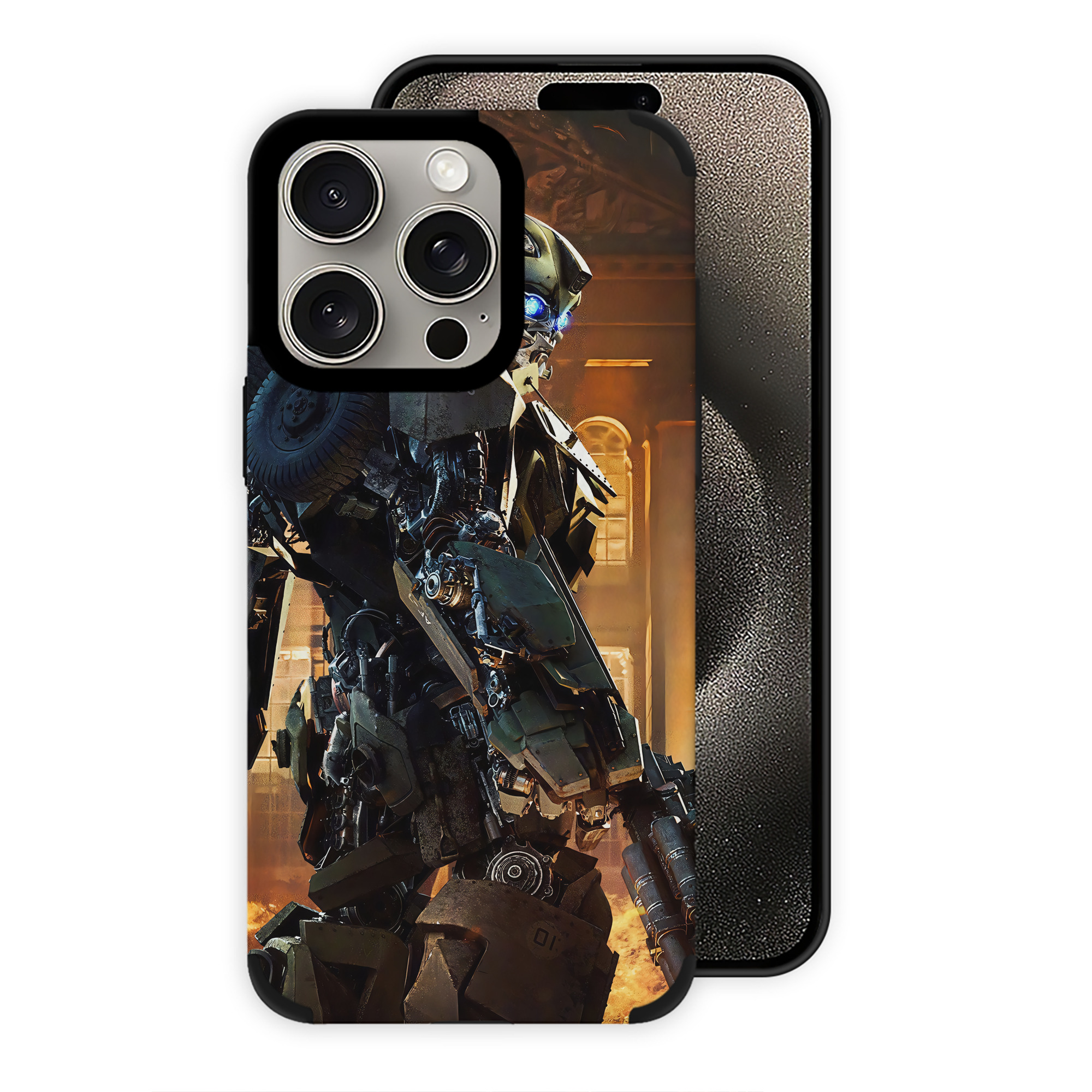 （画像用） Transformers トランスフォーマー 【iPhone15ProMax対応】 PUレザー スマホケース 耐衝撃＆黄変防止