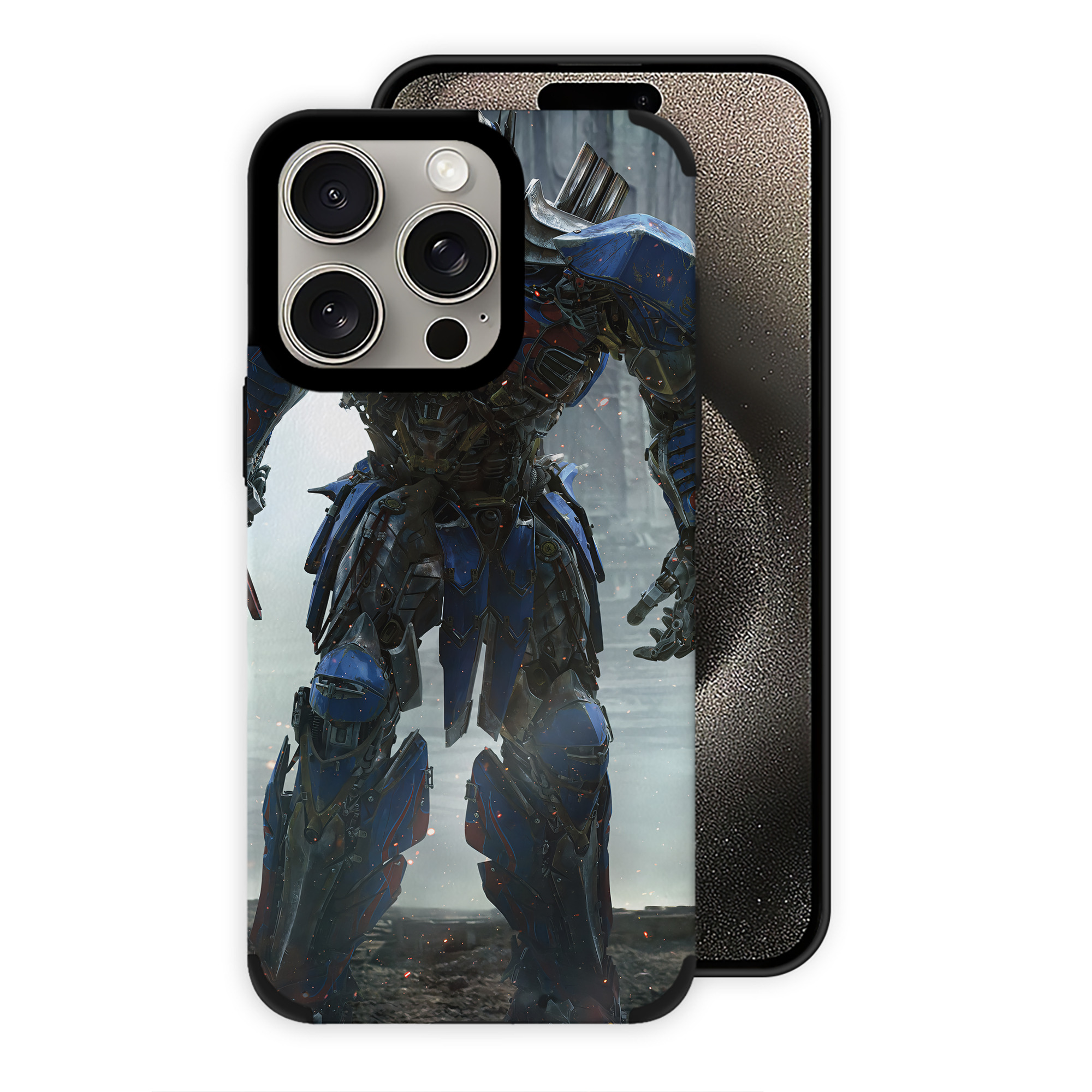 （画像用） Transformers トランスフォーマー 【iPhone15ProMax対応】 PUレザー スマホケース 耐衝撃＆黄変防止