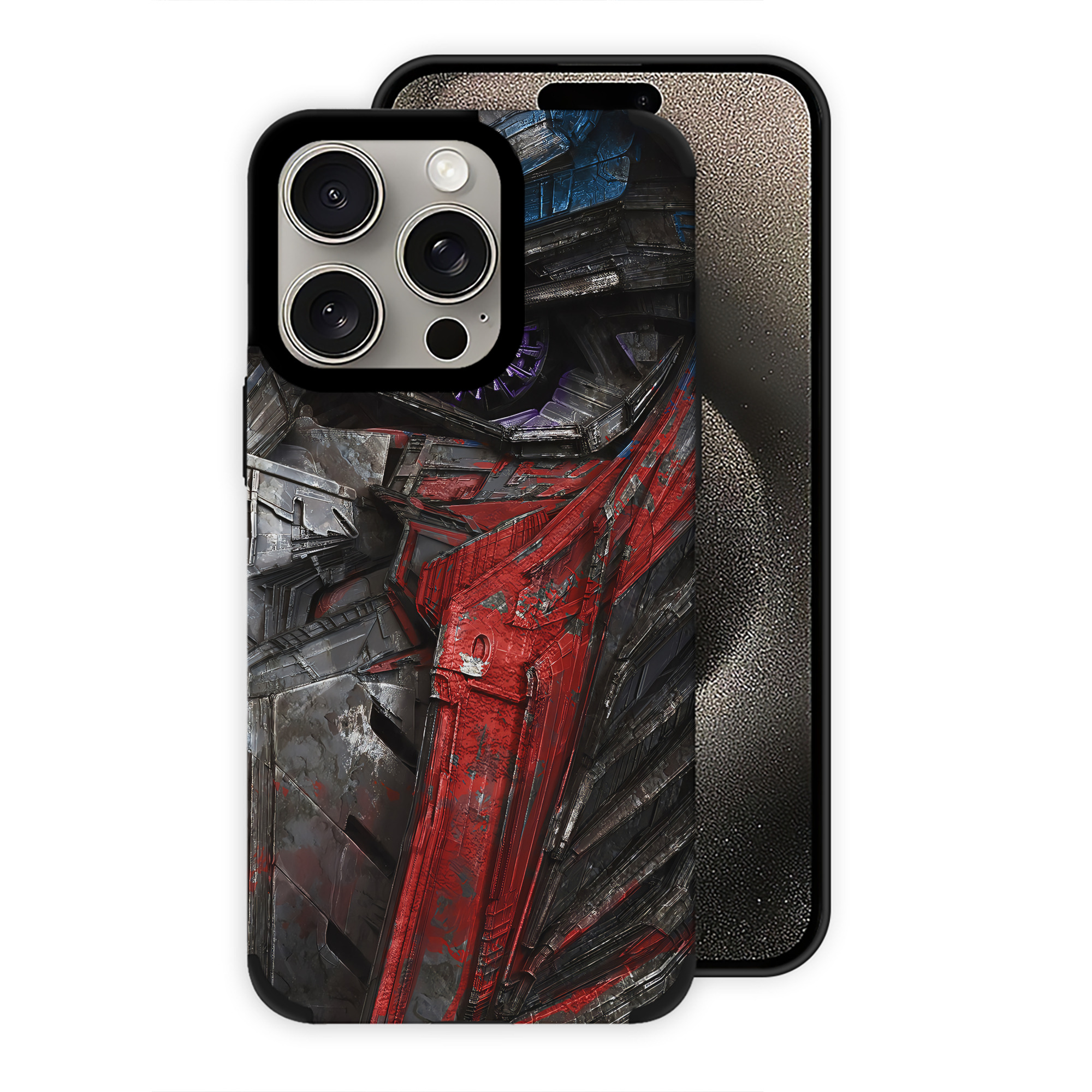 （画像用） Transformers トランスフォーマー 【iPhone15ProMax対応】 PUレザー スマホケース 耐衝撃＆黄変防止