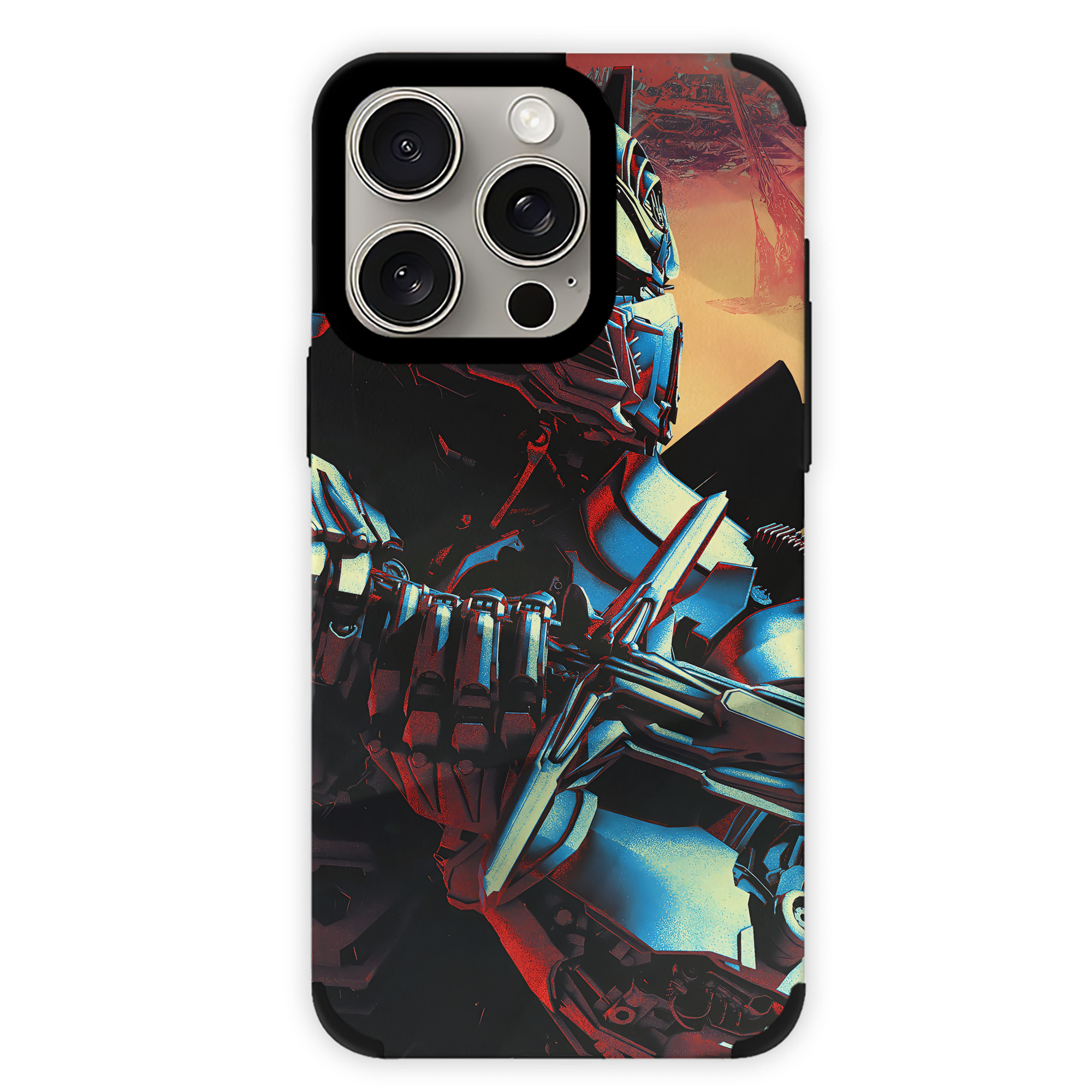 （画像用） Transformers トランスフォーマー 【iPhone15ProMax対応】 PUレザー スマホケース 耐衝撃＆黄変防止